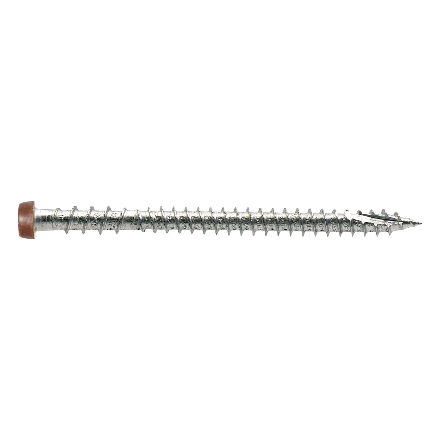 Simpson Strong-Tie Deck-Drive DCU COMPOSITE Collated Screw, #10 x 2-3/4-in. Type 316, Tan 01, 1000-Pack (DCU234S316TN01) - Image 1