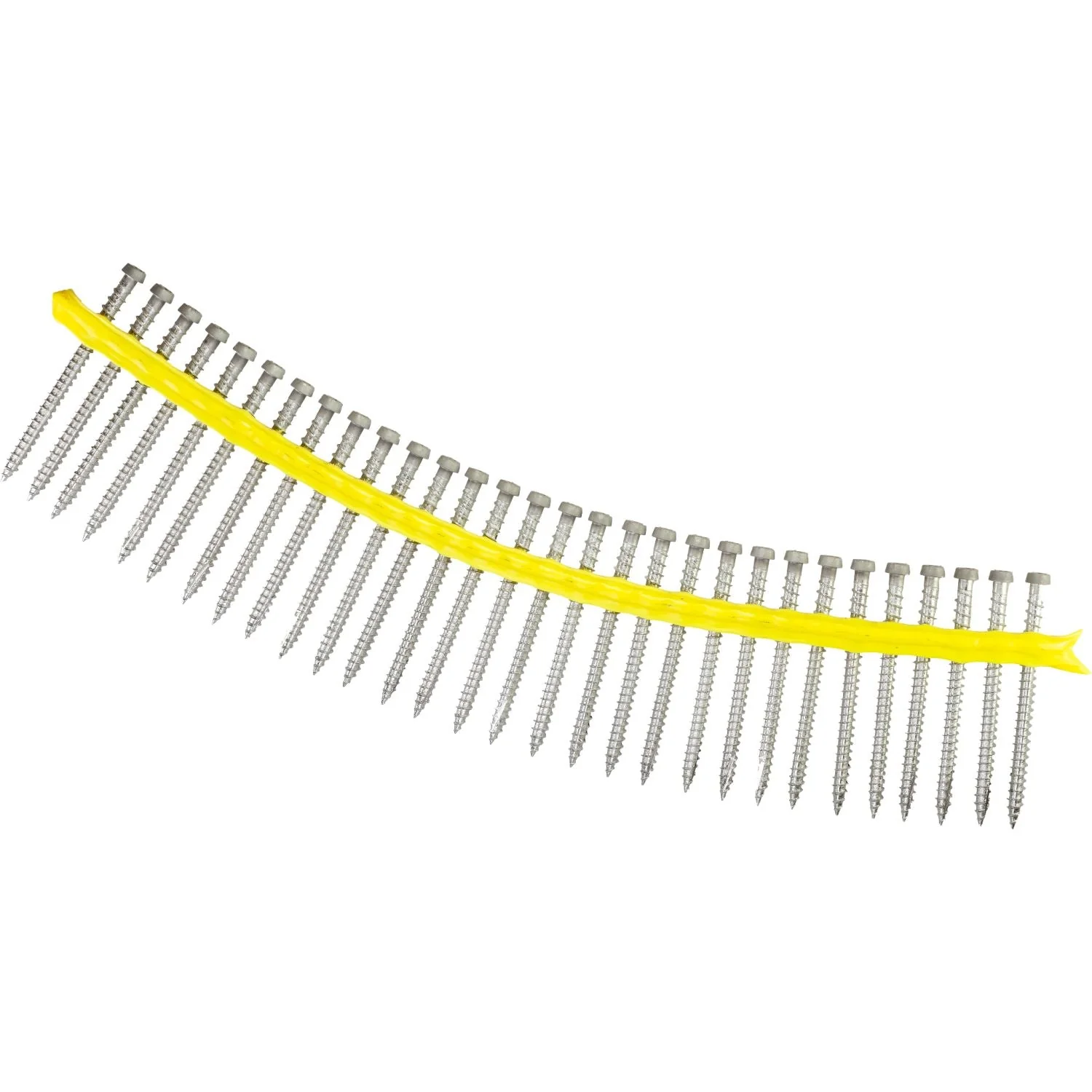 Simpson Strong-Tie DCU234S316TN Deck-Drive DCU COMPOSITE Screw (Collated),  #10 x 2-3/4-in. Type 316, Tan, 1000-Pack - Image 3
