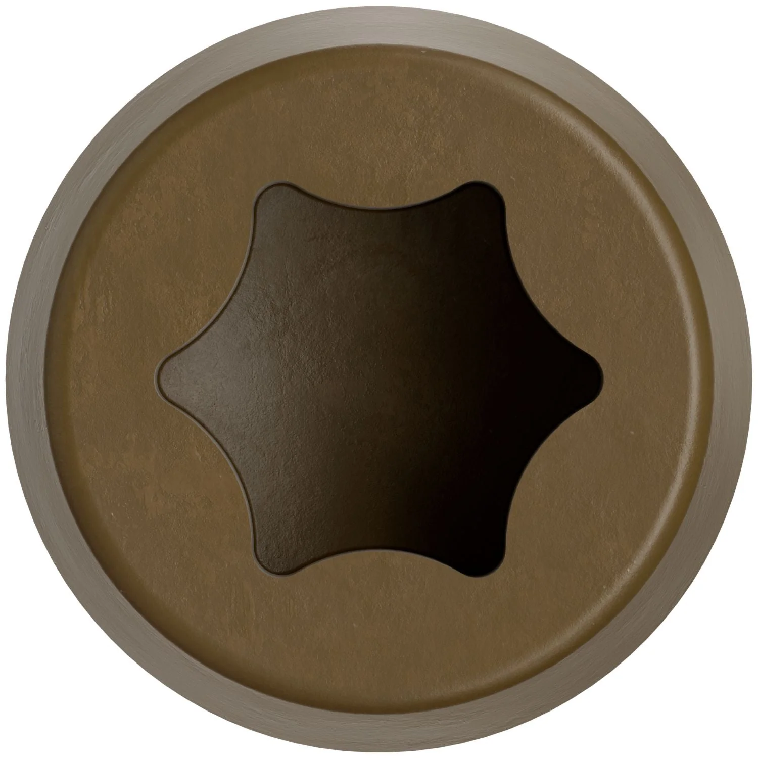 Simpson Strong-Tie Deck-Drive DCU COMPOSITE Collated Screw, #10 x 2-3/4-in. Quik Guard Brown 01, 1000-Pack (DCU234SBR01) - Image 2