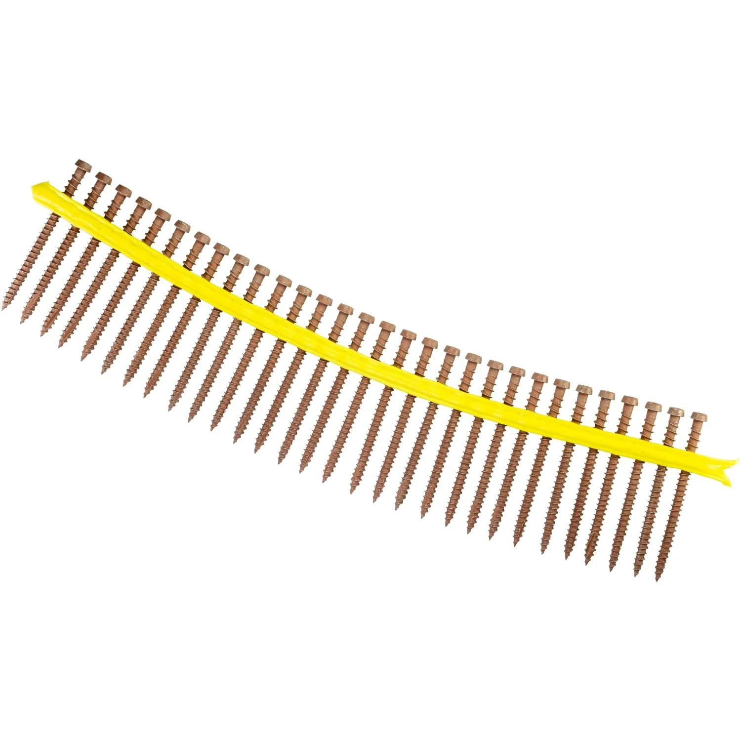 Simpson Strong-Tie DCU234STN03 Deck-Drive DCU COMPOSITE Screw (Collated),  #10 x 2-3/4-in. Quik Guard Tan 03, 1000-Pack - Image 3