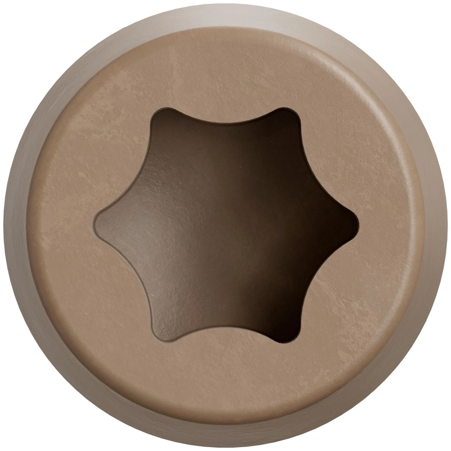 Simpson Strong-Tie Deck-Drive DCU COMPOSITE Screw, Collated), #10 x 2-3/4-in. Quik Guard Tan, 1000-Pack (DCU234STN) - Image 3