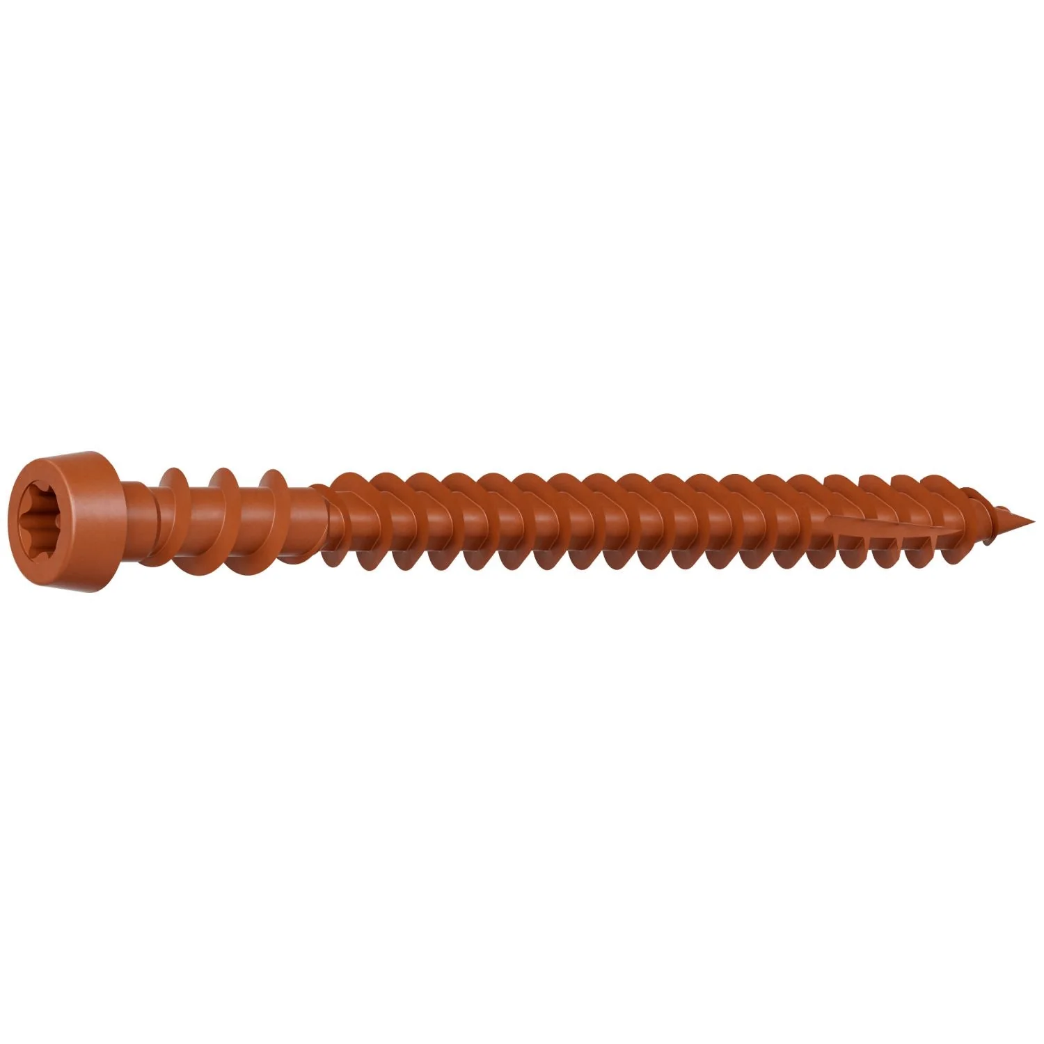 Simpson Strong-Tie DCU238STN01 Deck-Drive DCU COMPOSITE Screw (Collated),  #10 x 2-3/8-in. Quik Guard Tan 01, 1000-Pack - Image 2