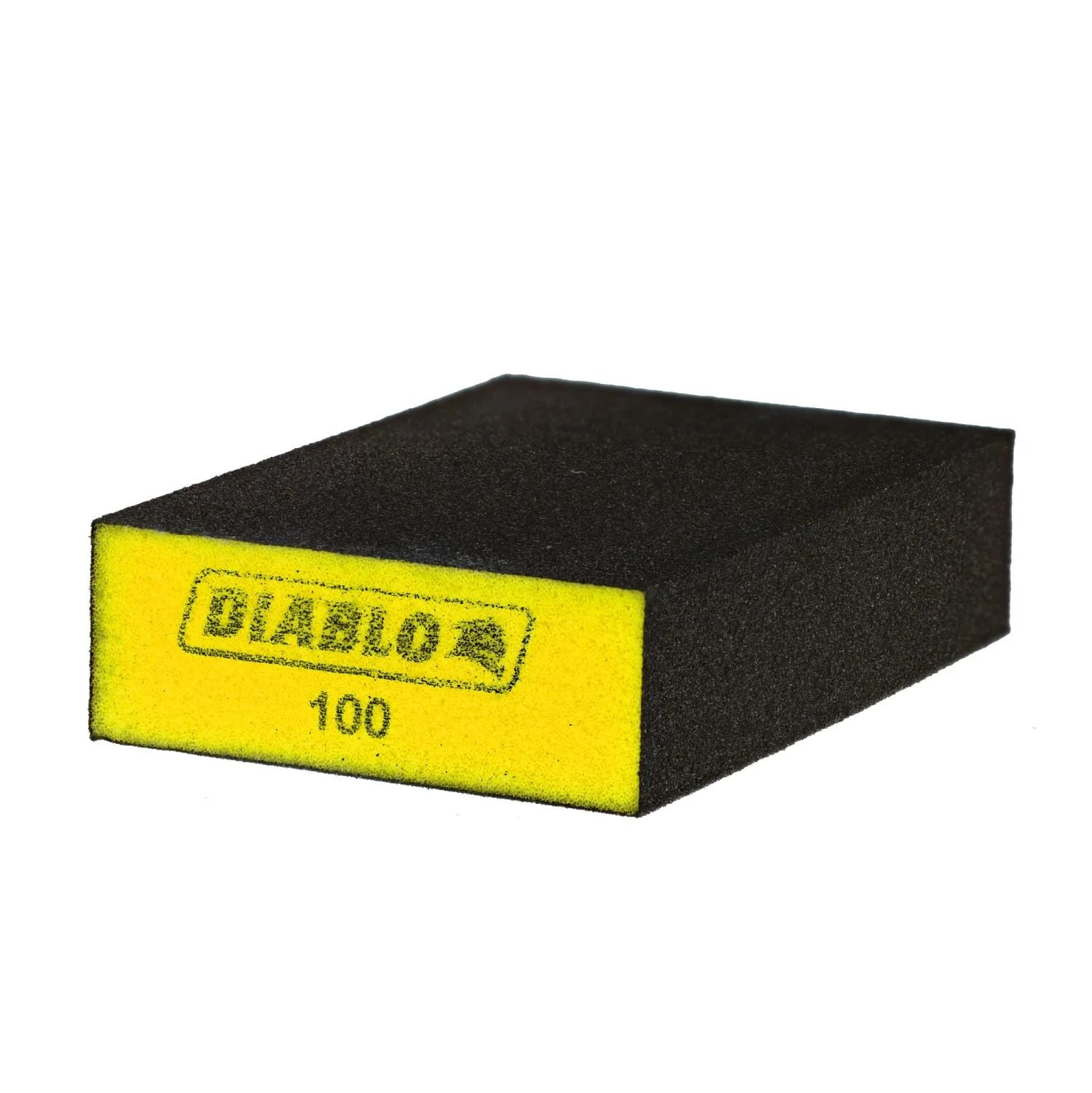 Diablo DFBLBLOFIN01G 5 in. x 3 in. x 1 in. 100 Grit Large Flat Edge Sanding Sponge - Image 1