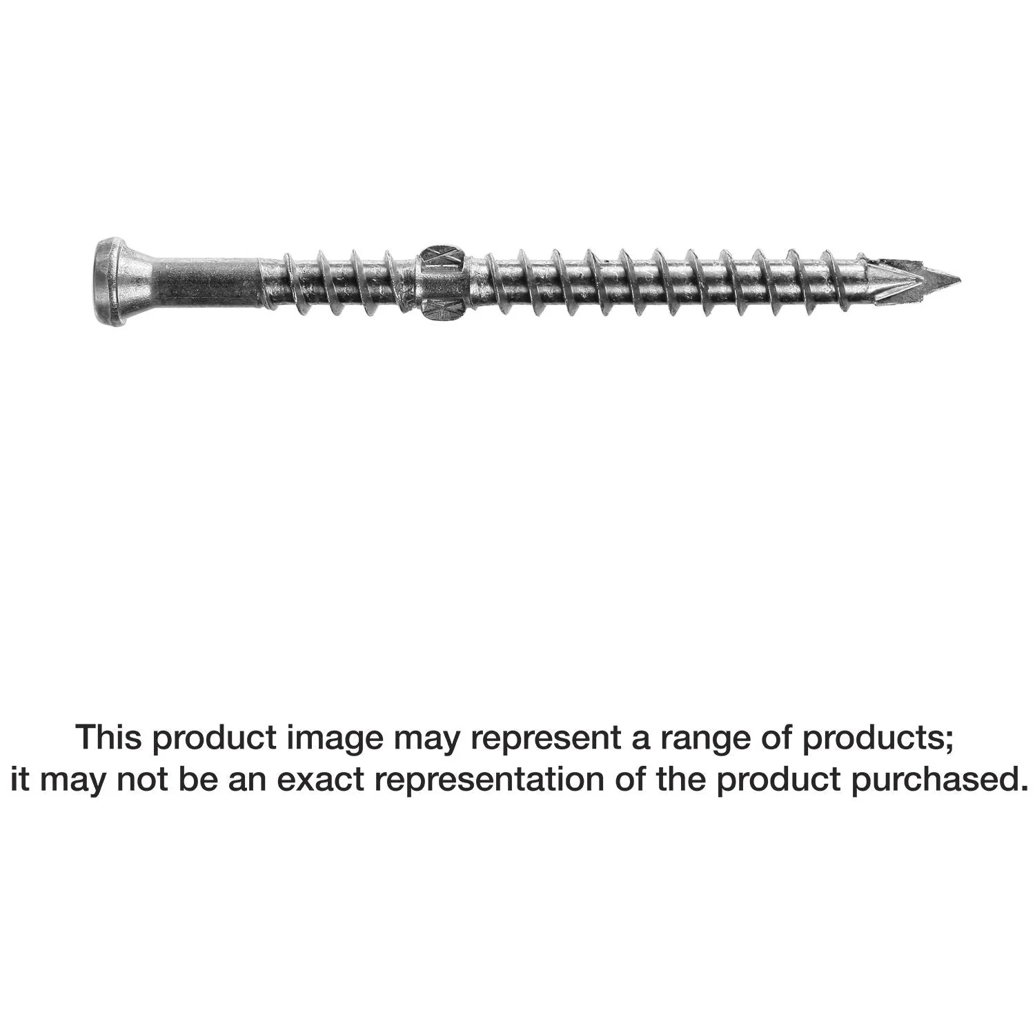 Simpson Strong-Tie DHPDSS212R350 Deck-Drive DHPD HARDWOOD Screw,  #10 x 2-1/2-in. Type 305, 350-Pack - Image 2