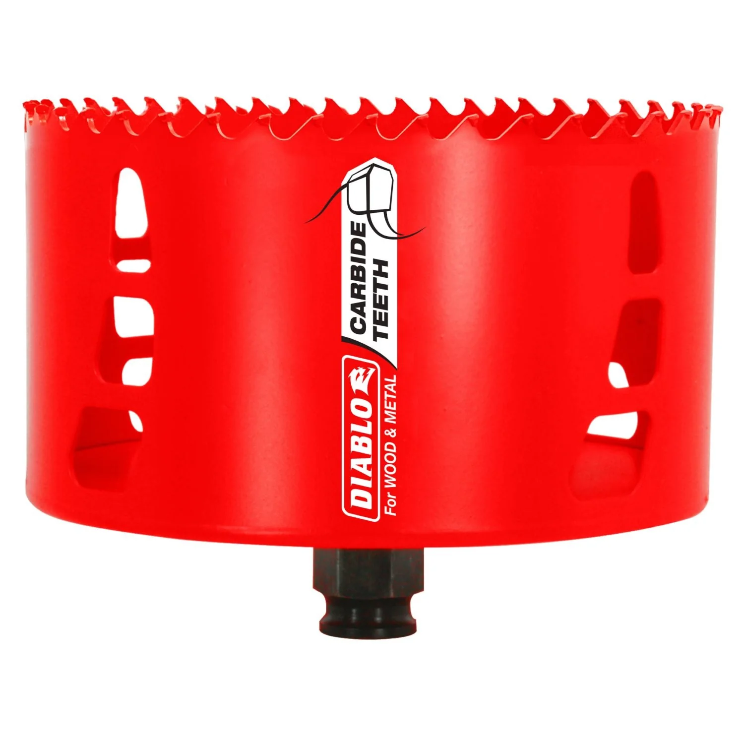 Diablo DHS4750CT 4-3/4 Inch Carbide-Tipped Wood & Metal Holesaw - Image 1