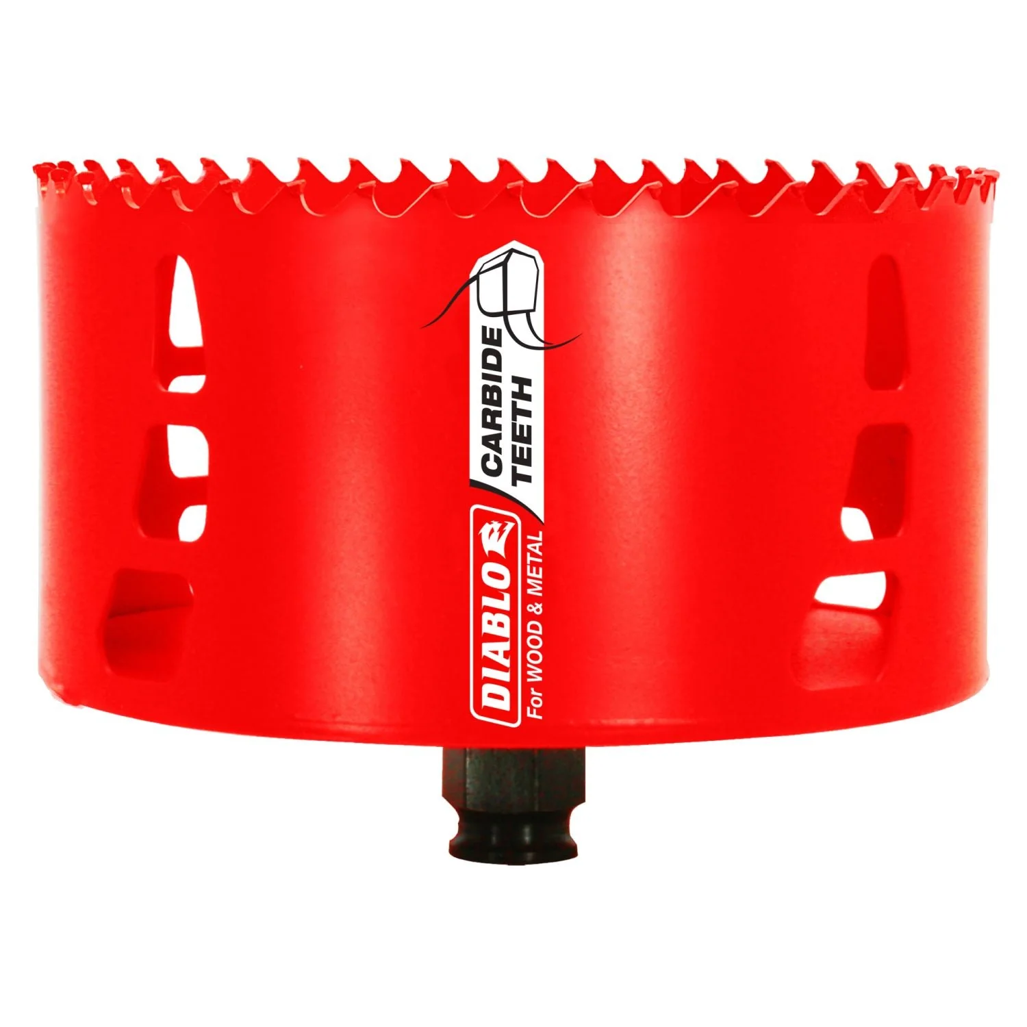 Diablo DHS5000CT 5 Inch Carbide-Tipped Wood & Metal Holesaw - Image 1