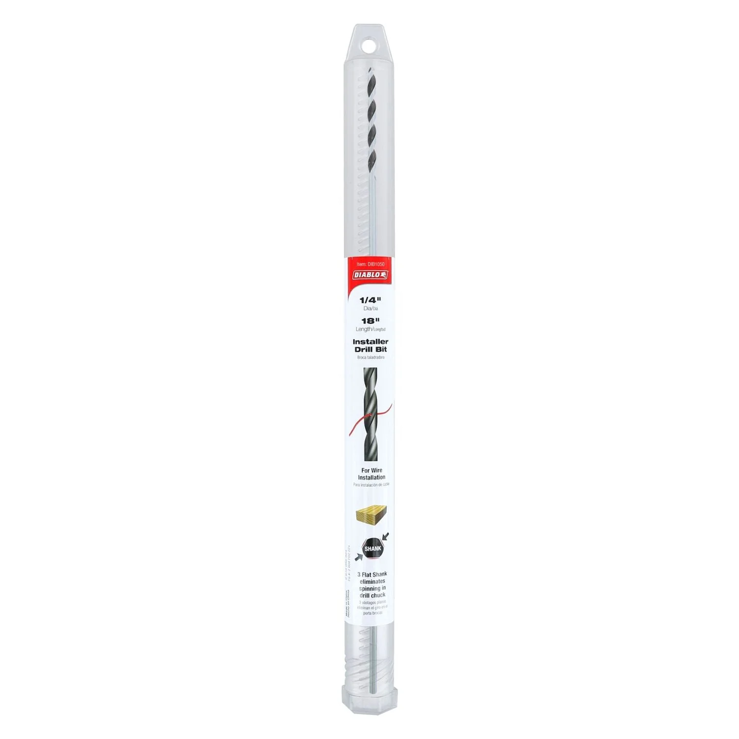 Diablo DIB1050 1/4 Inch x 18 Inch Installer Bit - Image 1