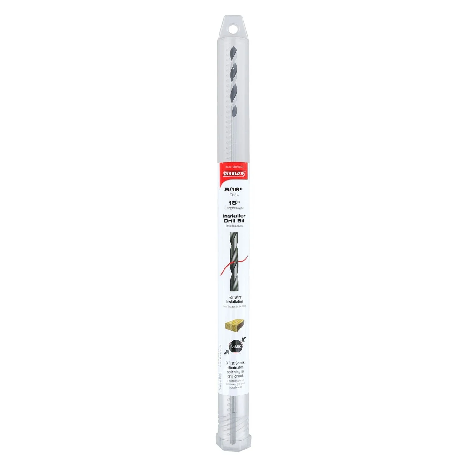 Diablo DIB1060 5/16 Inch x 18 Inch Installer Bit - Image 1