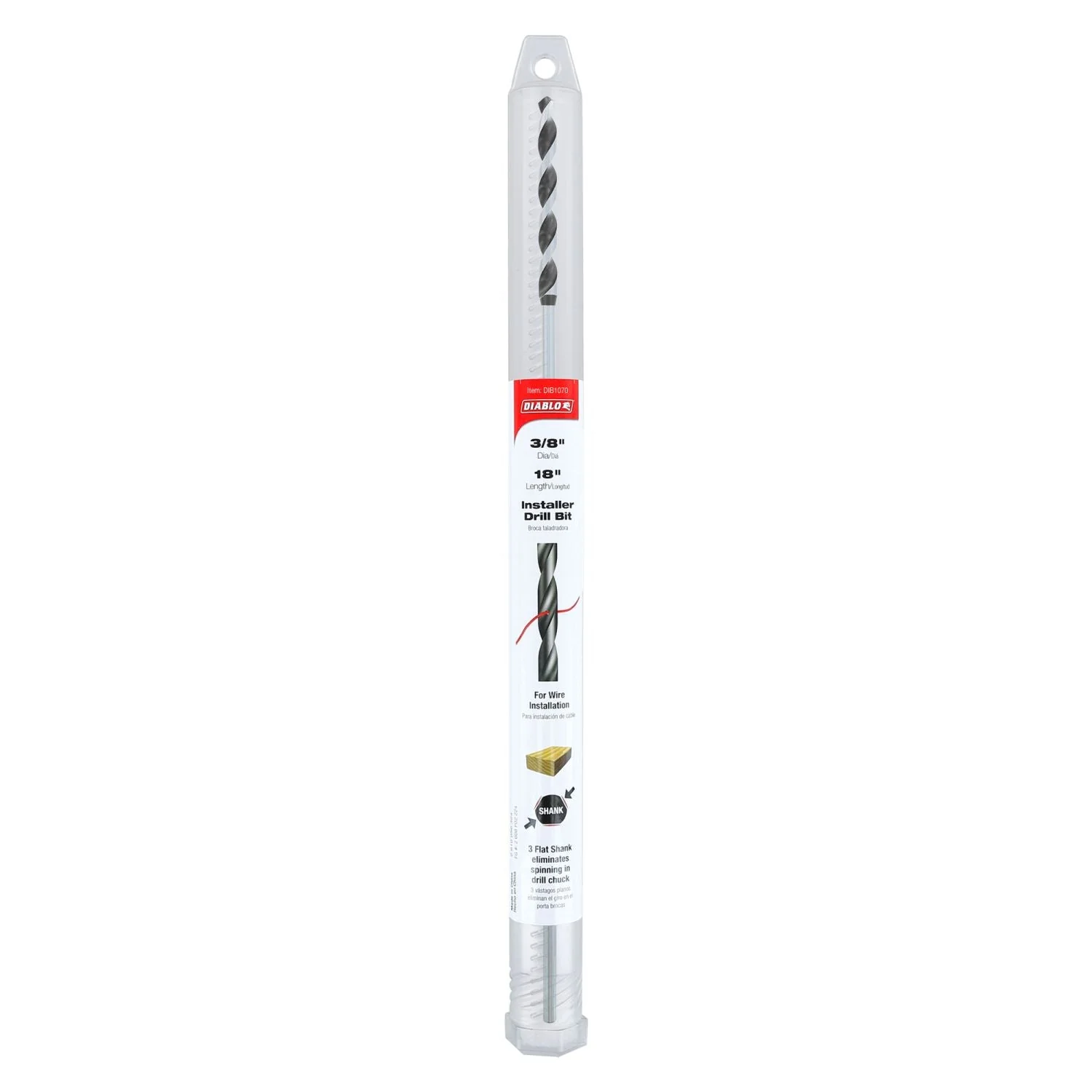 Diablo DIB1070 3/8 Inch x 18 Inch Installer Bit - Image 1