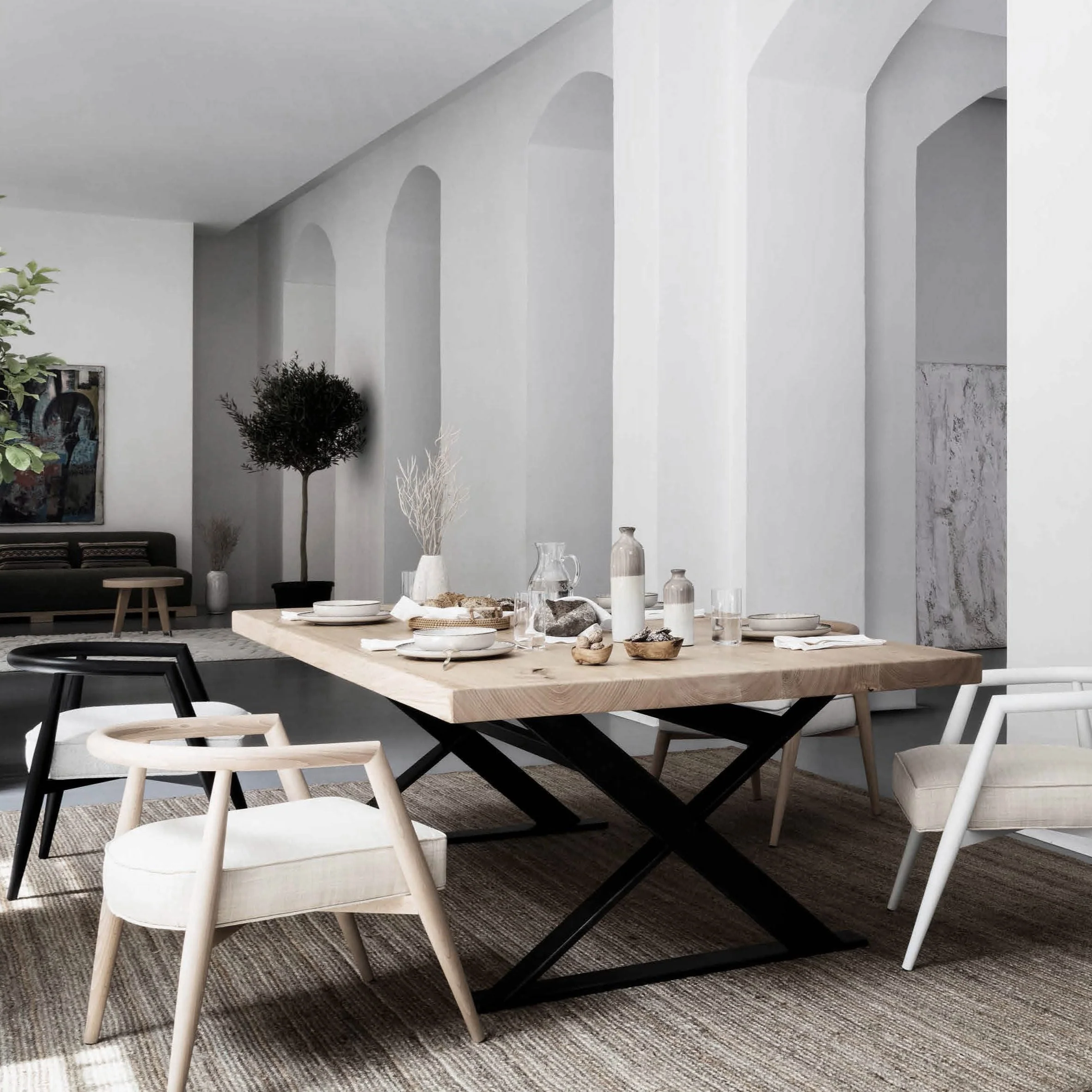 BENJAMIN DINING TABLE - $34,320.00 - Image 3