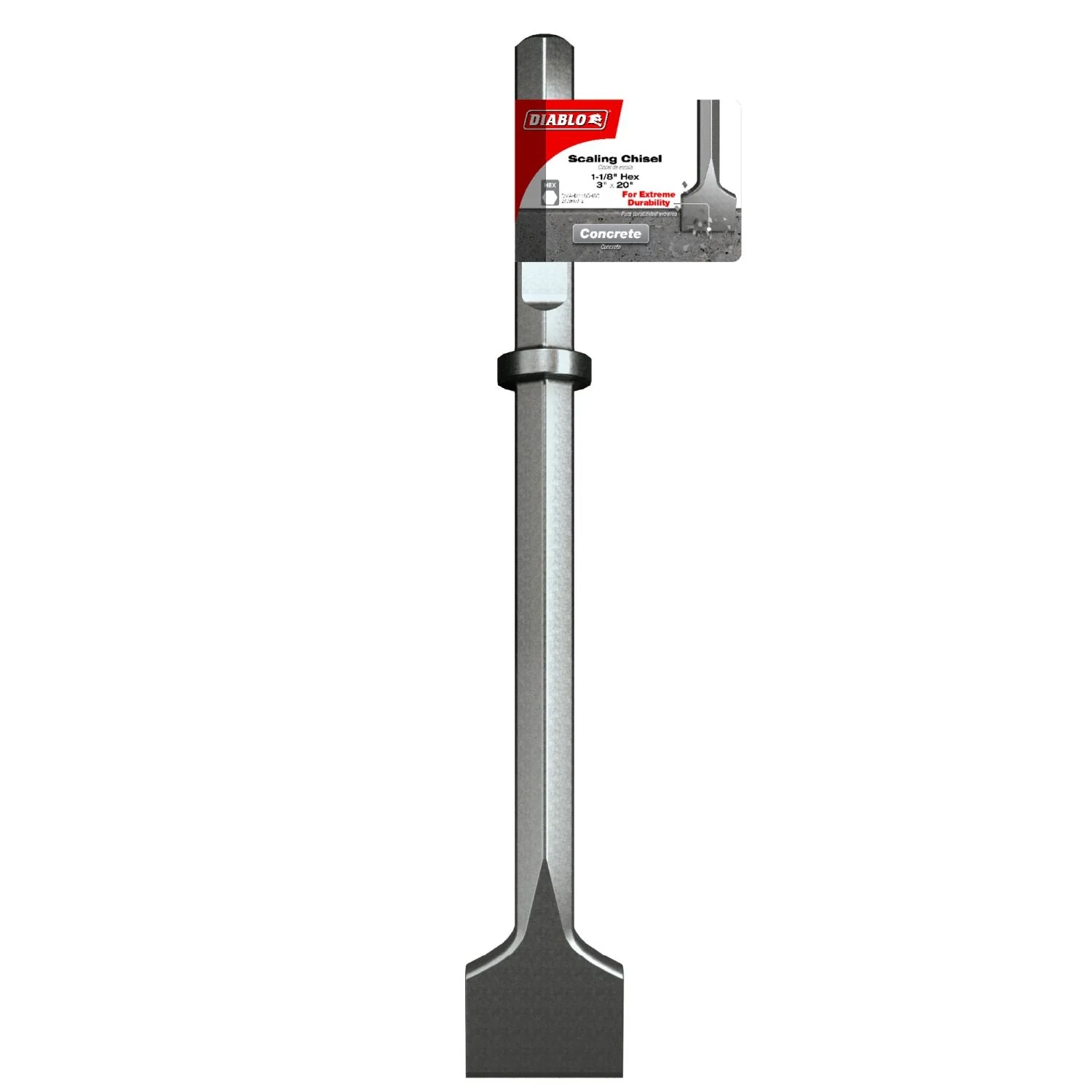 Diablo DMAHX118CHSC 3'' x 20'' Hex Scaling Chisel - Image 2