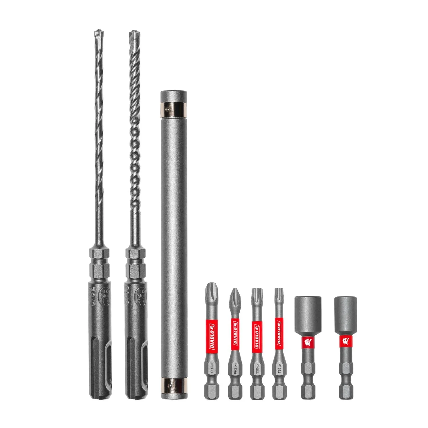 Diablo DMAPL9910-S9 9pc Rebar Demon Concrete Anchor Drive Installation Set, 9-Piece - Image 1