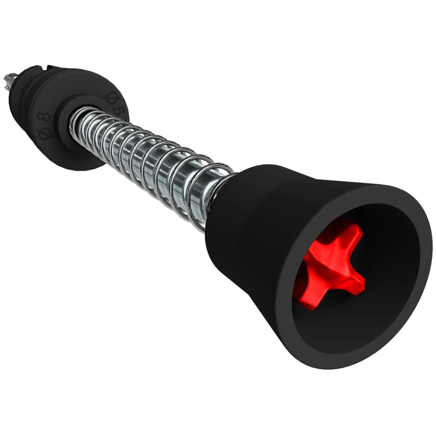 Diablo DMAPLA4410 5/16-in. x 4-in. x 9-in. AMPED Rebar Demon SDS-Plus 4-Cutter Full Carbide Head Dust Extraction Hammer Drill Bit - Image 1