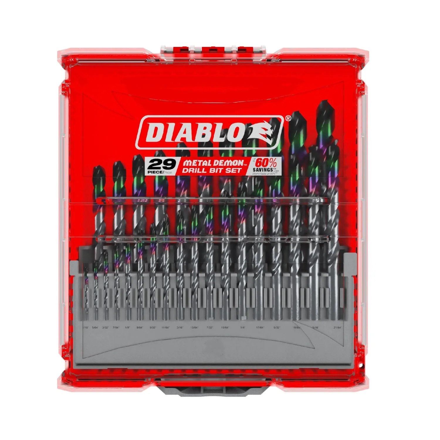 Diablo DMD-S29 Metal Demon Drill Bits Set for Mild, Hardened and Stainless Steels, 29-Piece - Image 2