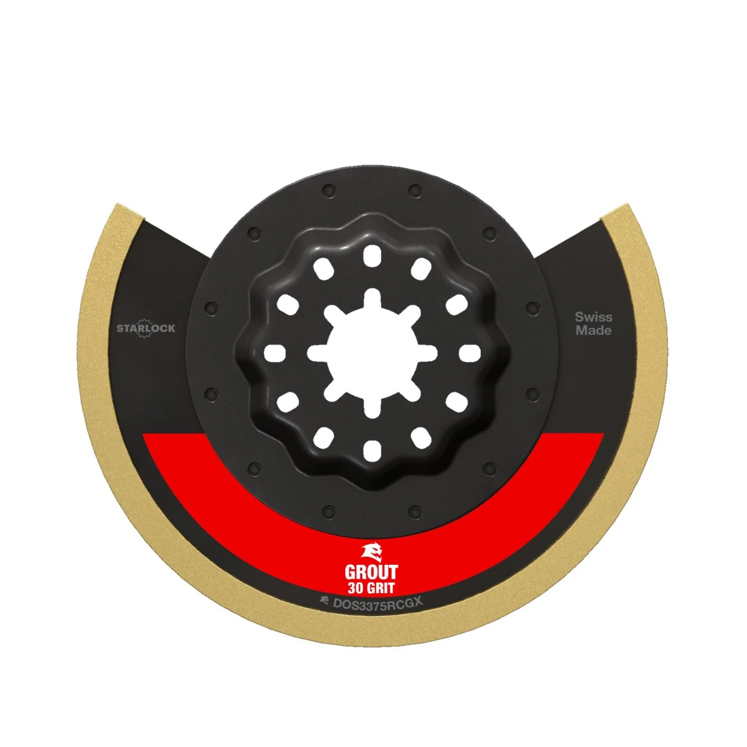 Diablo DOS3375RCGX 3-3/8 in. Starlock Carbide Grit Oscillating Blade for Grout