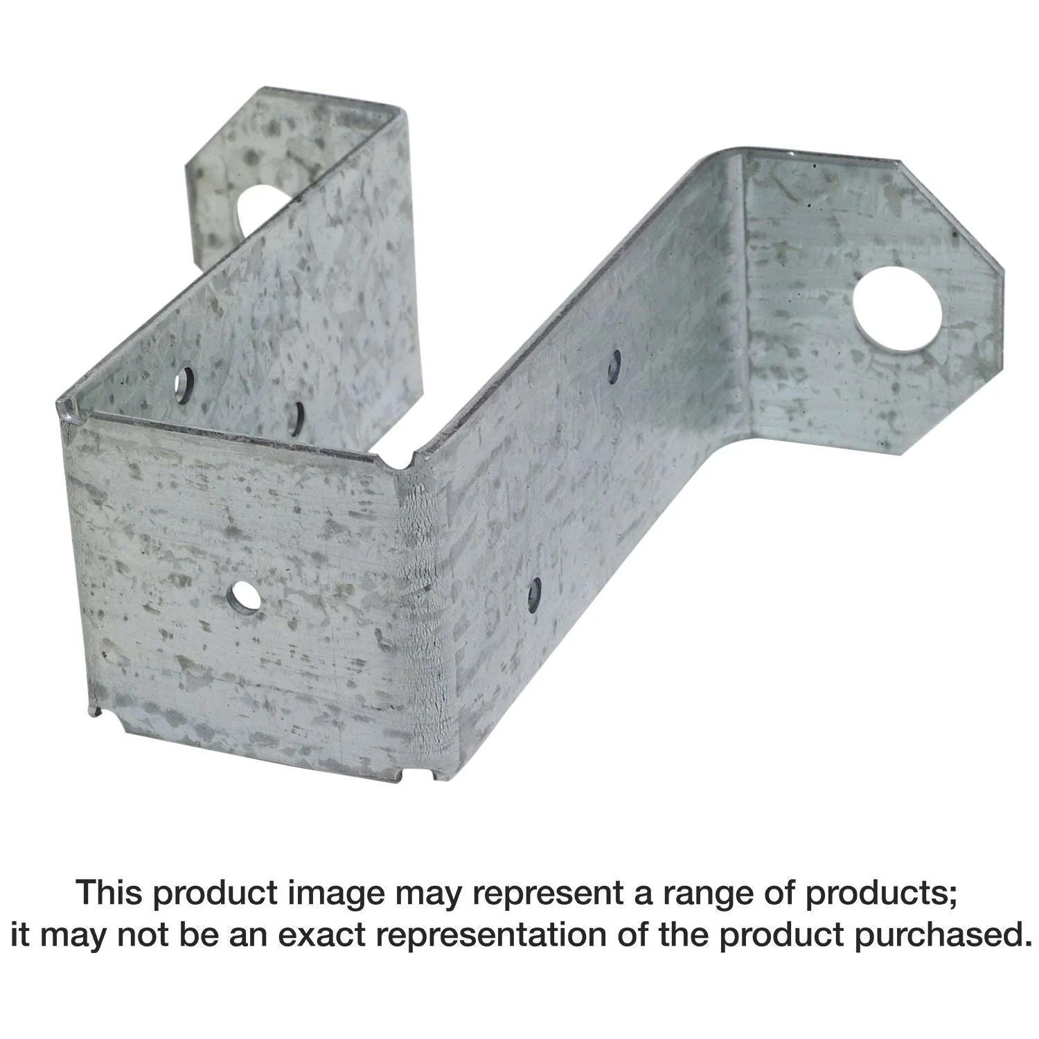 Simpson Strong-Tie DPT5Z DPTZ ZMAX Galvanized Deck Post Tie for 2x4 Post - Image 1
