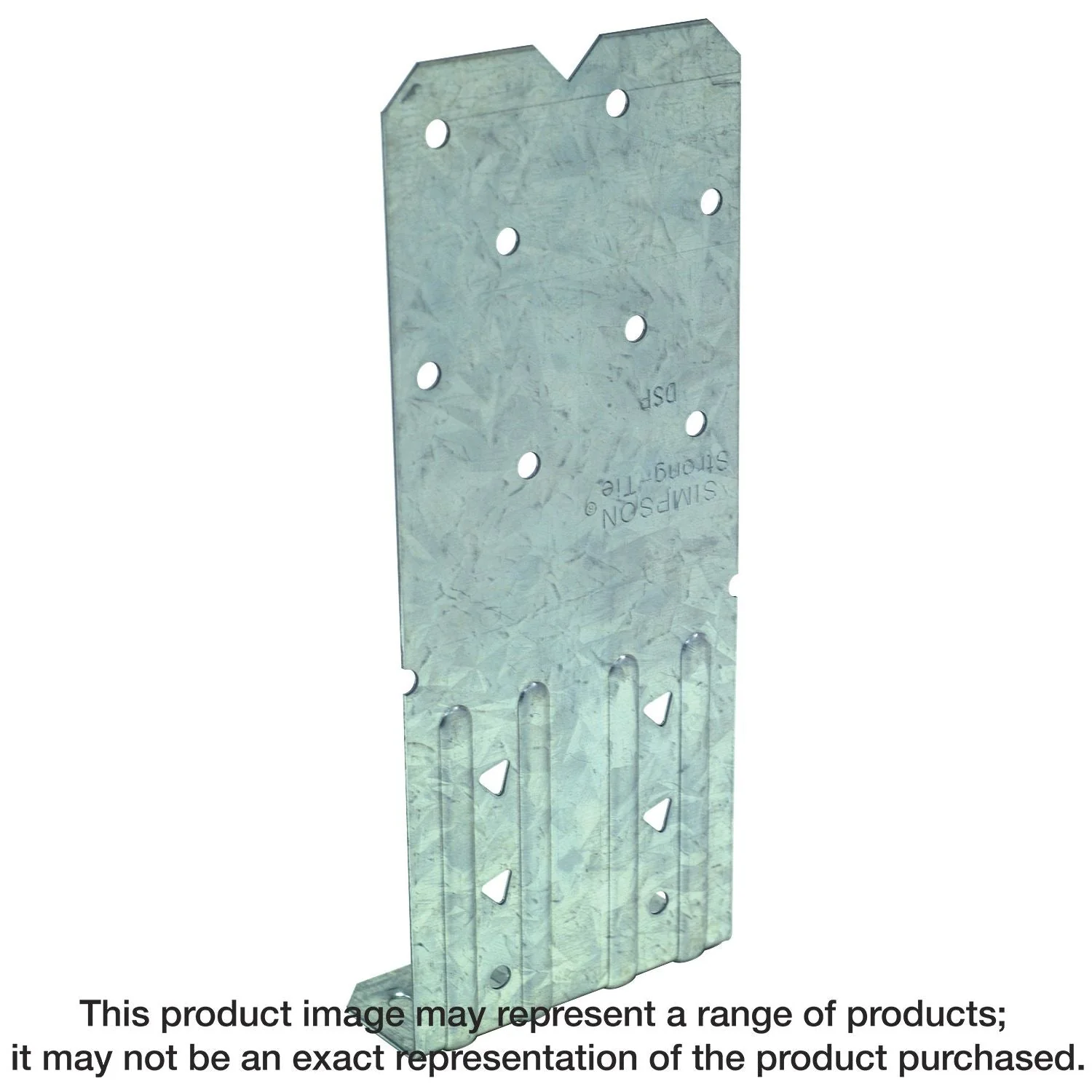 Simpson Strong-Tie DSP DSP 18-Gauge Galvanized Double-Stud Plate Tie - Image 1