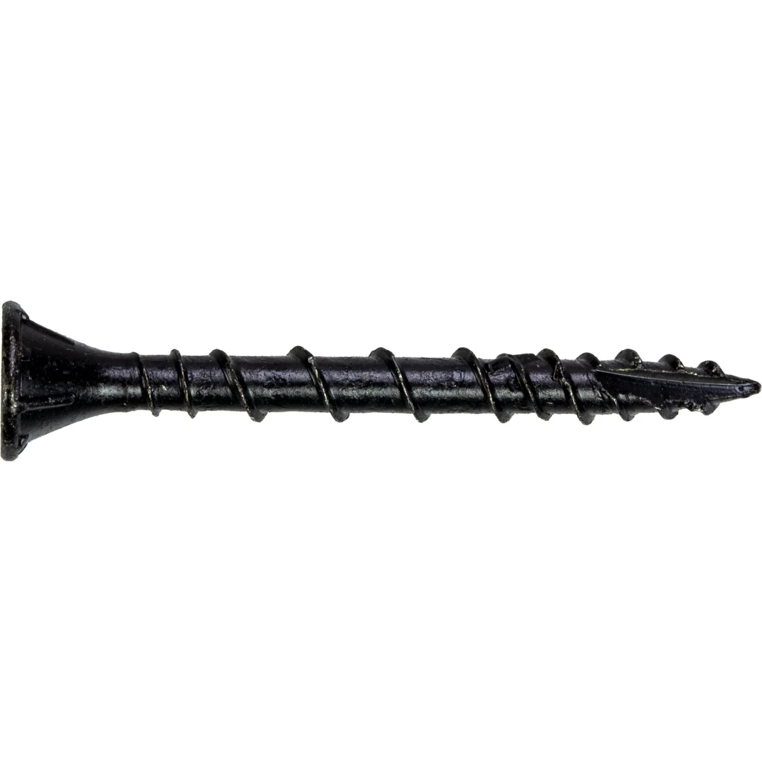 Simpson Strong-Tie DSVBK158R480 Deck-Drive DSV WOOD Screw,  #8 x 1-5/8-in. T25, Flat Head, Quik Guard, Black, 480-Pack - Image 1
