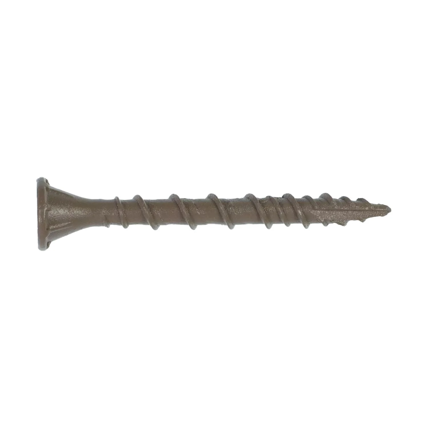 Simpson Strong-Tie Deck-Drive DSV Wood Collated Screw, #8 x 1-5/8-in. T25 6-Lobe, Tan, 2000-Pack (DSVT158S) - Image 1