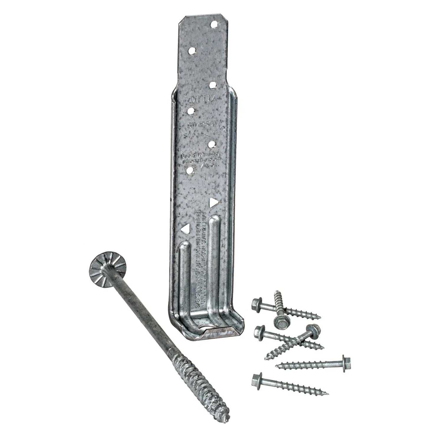 Simpson Strong-Tie ZMAX Galvanized Deck Tension Tie for 2x (DTT1Z) - Image 2
