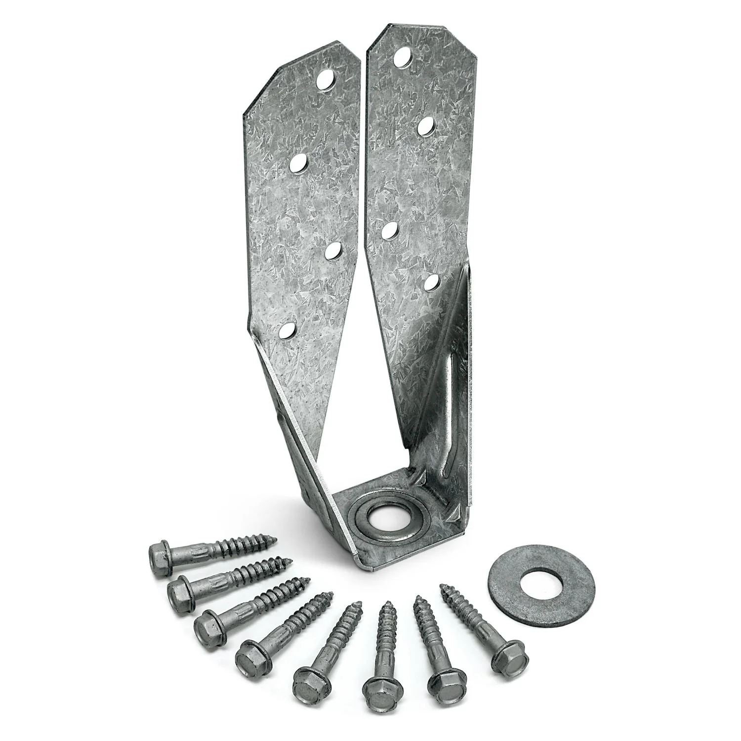 Simpson Strong-Tie DTT2Z-SDS2.5 DTT2Z ZMAX Galvanized Deck Tension Tie for 2x with 2-1/2-in. SDS Screws - Image 3