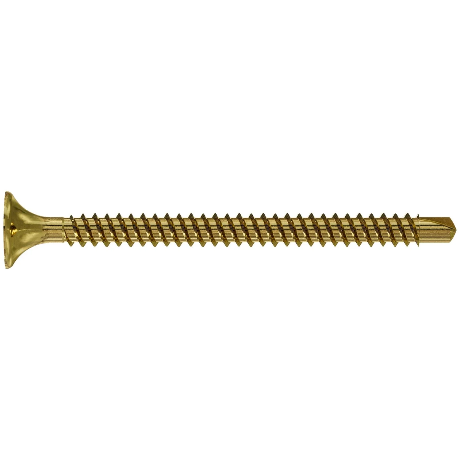 Simpson Strong-Tie Drywall-to-CFS Collated Screw, #6 x 1-7/8-in. #2 Phillips, Yellow Zinc, 2000-Pack (DWFSD178PS) - Image 2
