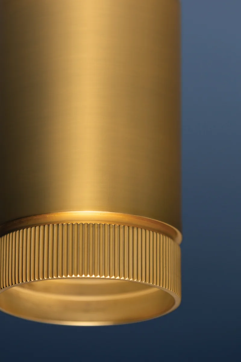 HUDSON VALLEY LIGHTING | DIGHTON FLUSHMOUNT - AGED BRASS | $294.00 - Image 3