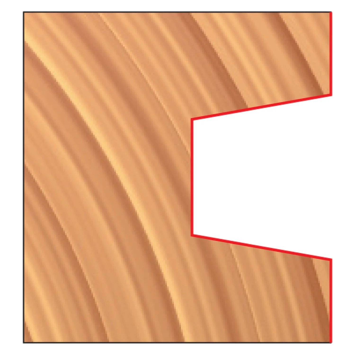 Freud EC033-IC 2-7/8 in. x 1-17/64 in. x 3/4 in. Wedge Groove Cutters - Image 2
