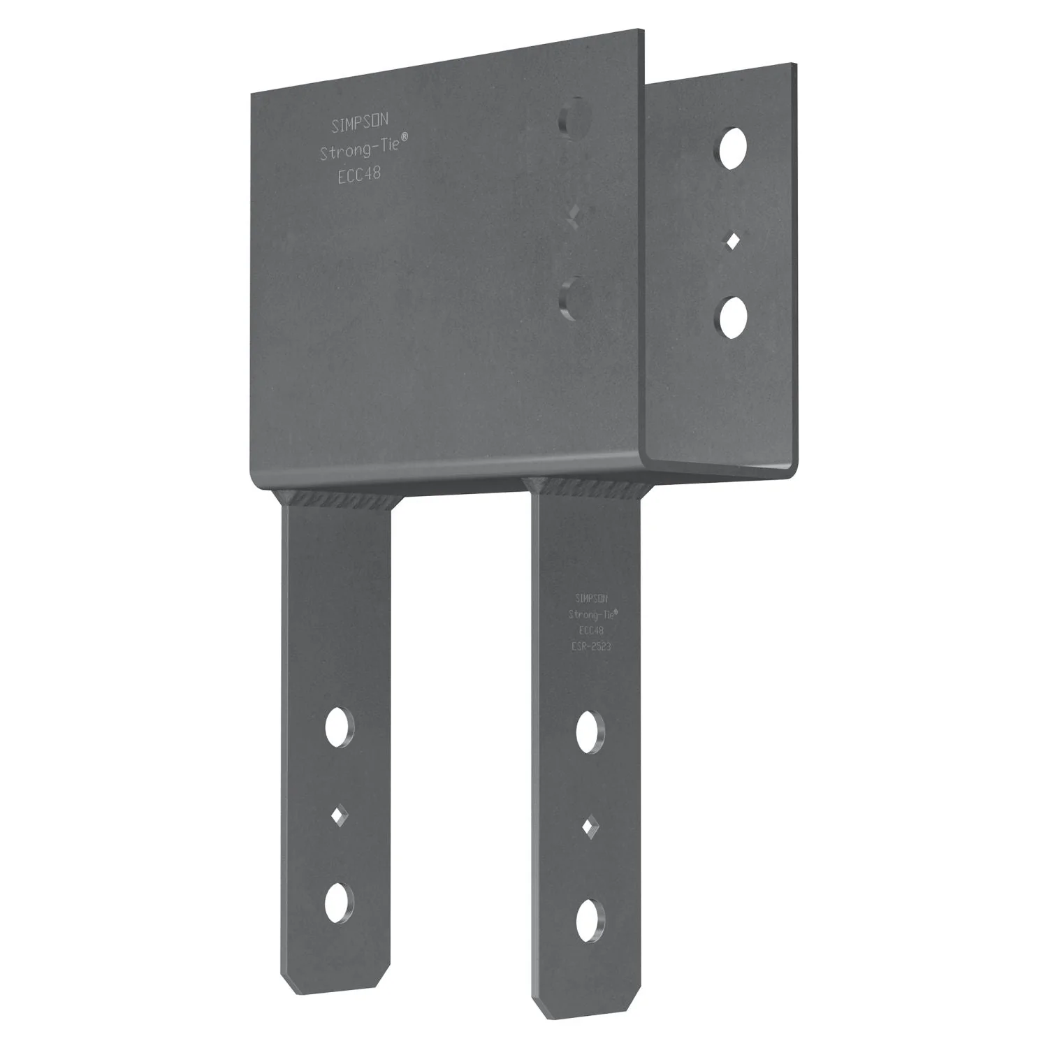 Simpson Strong-Tie ECC48 ECC End Column Cap for 4x Beam, 8x Post - Image 3