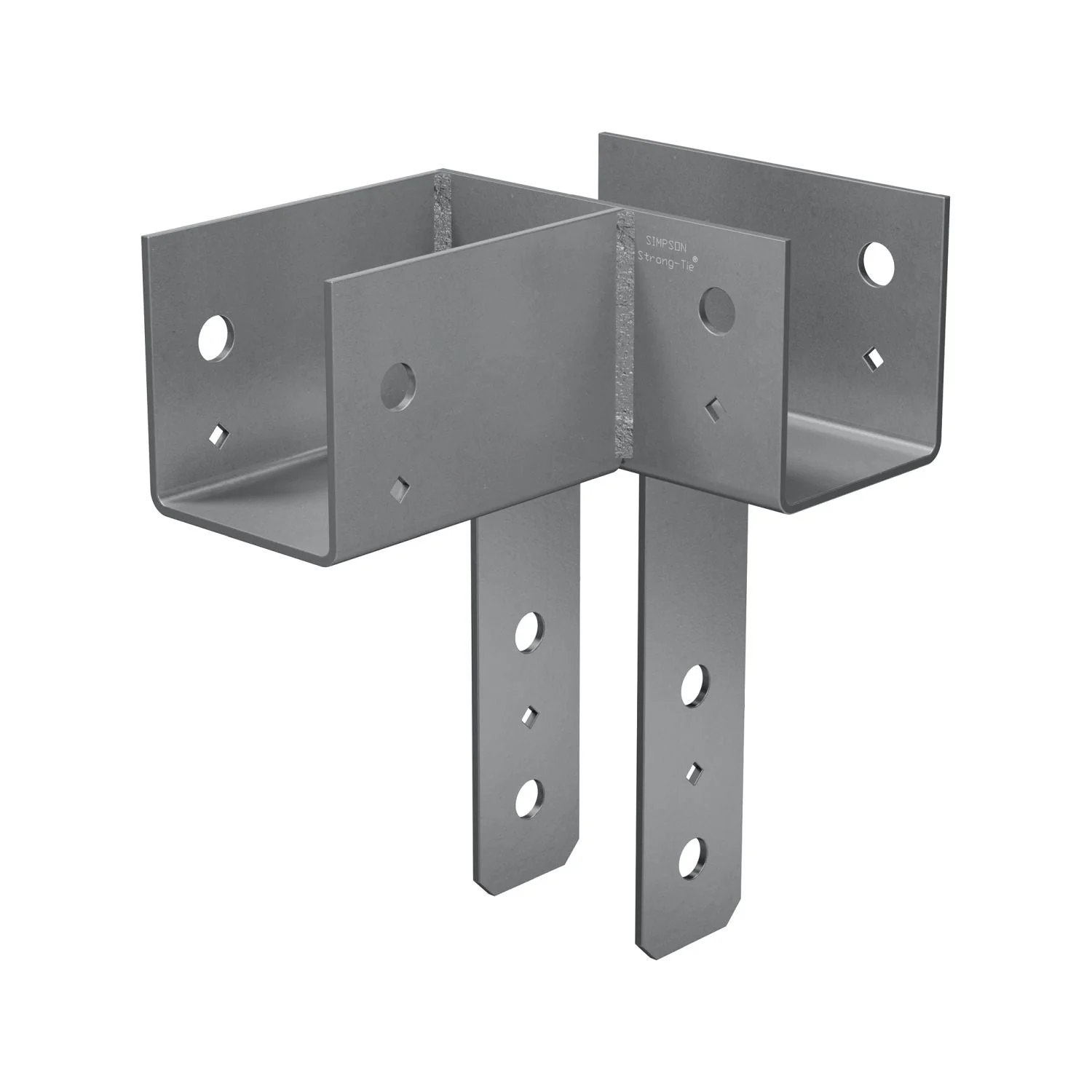 Simpson Strong-Tie ECCLL444 ECCLL L-Shape End Column Cap for 4x Beams, 4x Post, Skewed Left - Image 3