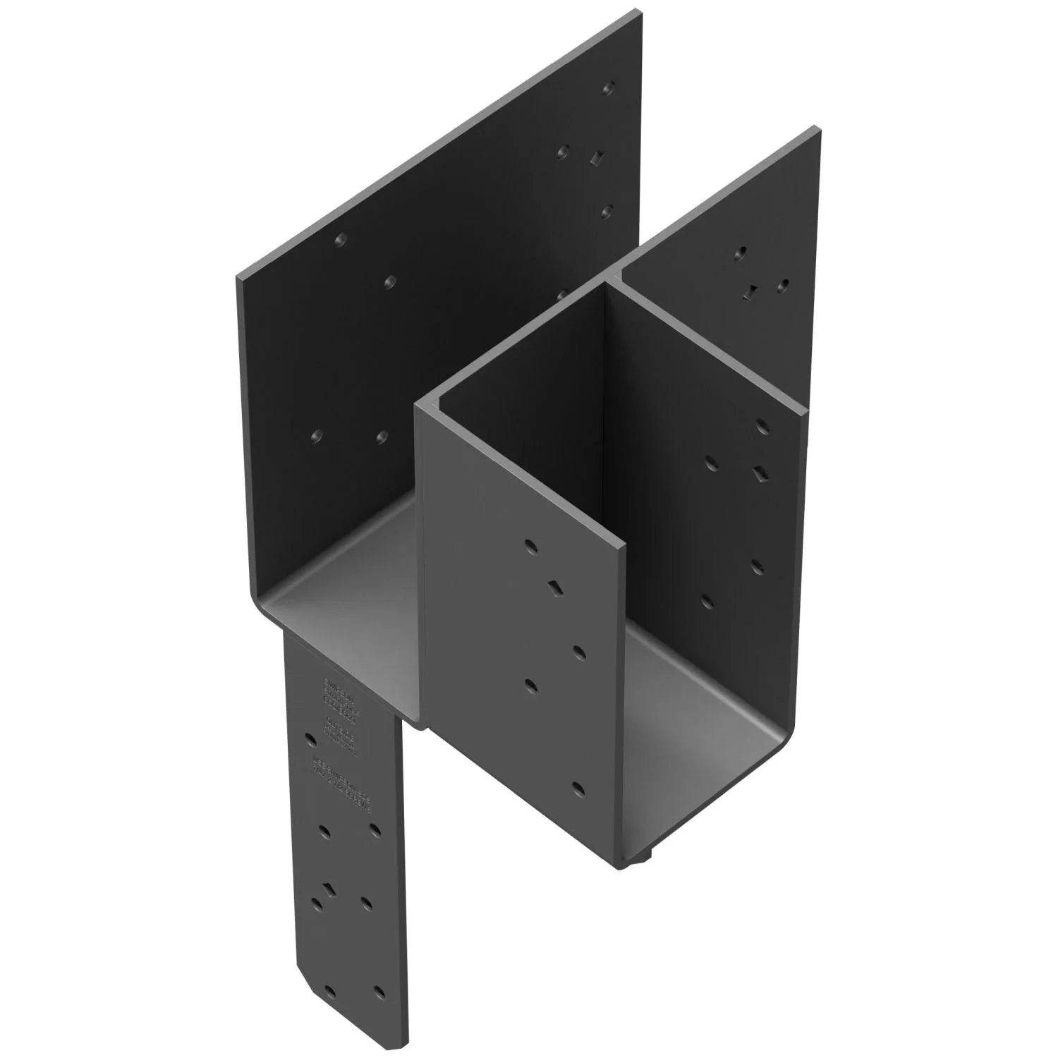 Simpson Strong-Tie L-Shape End Column Cap for 4x Beams, 6x Post w/ SDS Screws, Skewed Left (ECCLLQ464SDS) - Image 3
