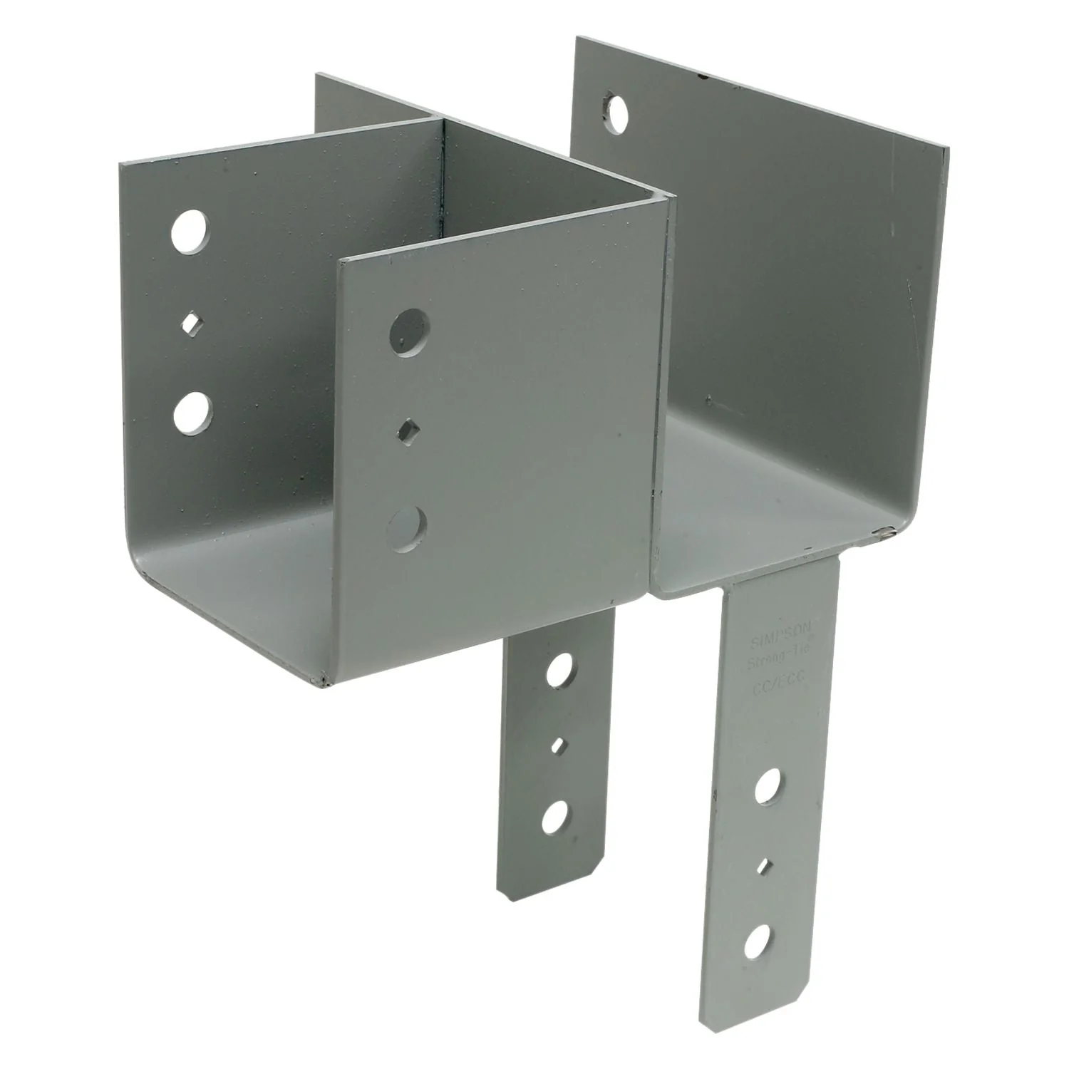 Simpson Strong-Tie L-Shape End Column Cap for 6x Beams, 6x Post, Skewed Right (ECCLR666) - Image 1