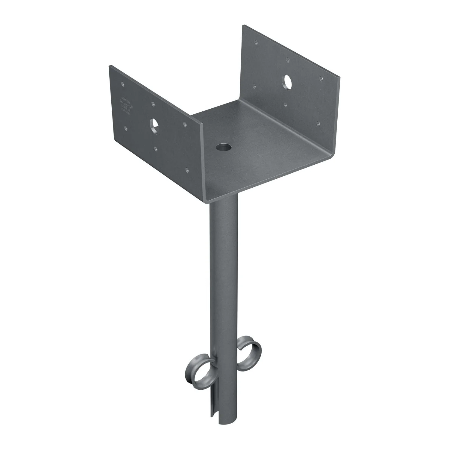 Simpson Strong-Tie EPB66-12 EPB Elevated Post Base for 6x6 with 12-in. Pipe - Image 3