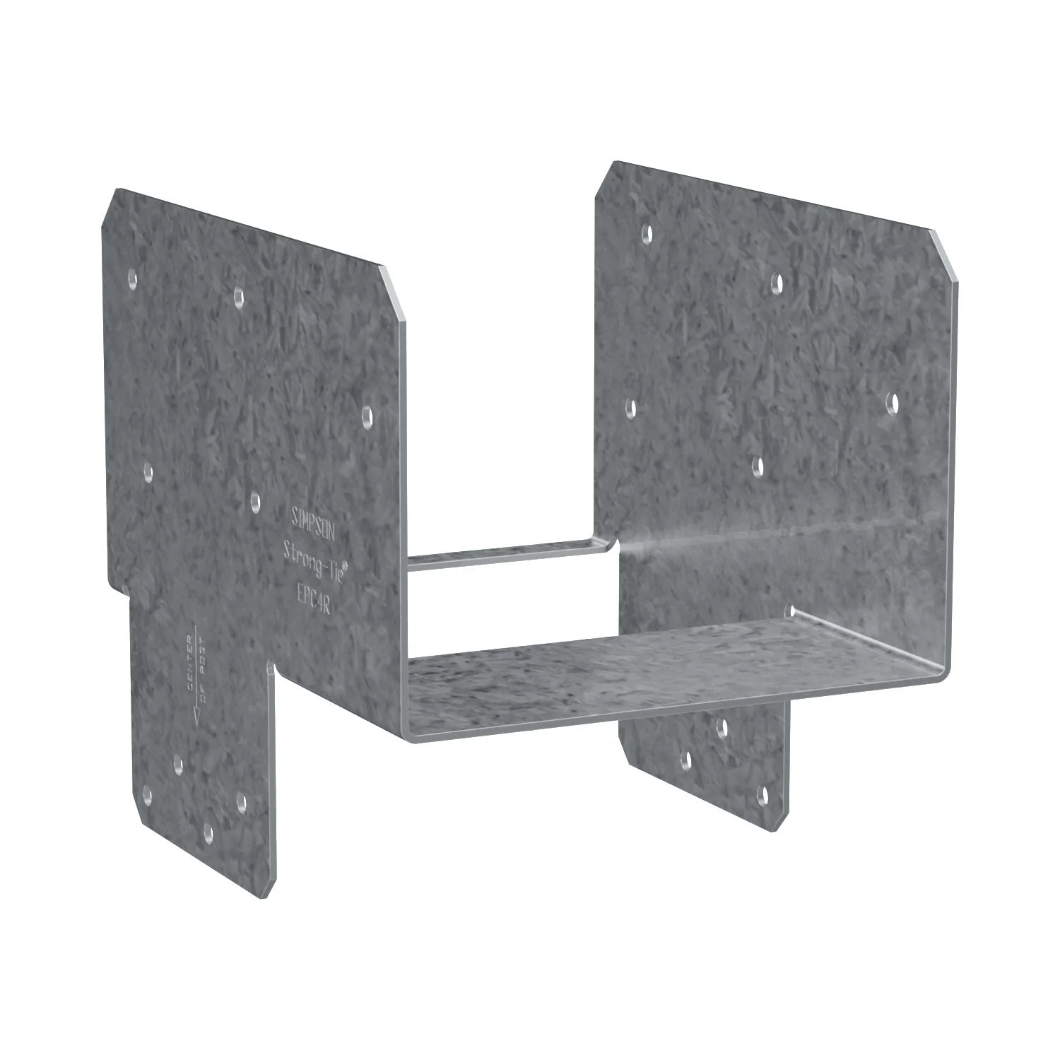 Simpson Strong-Tie EPC4RZ EPCZ ZMAX Galvanized End Post Cap for 4x Rough - Image 3