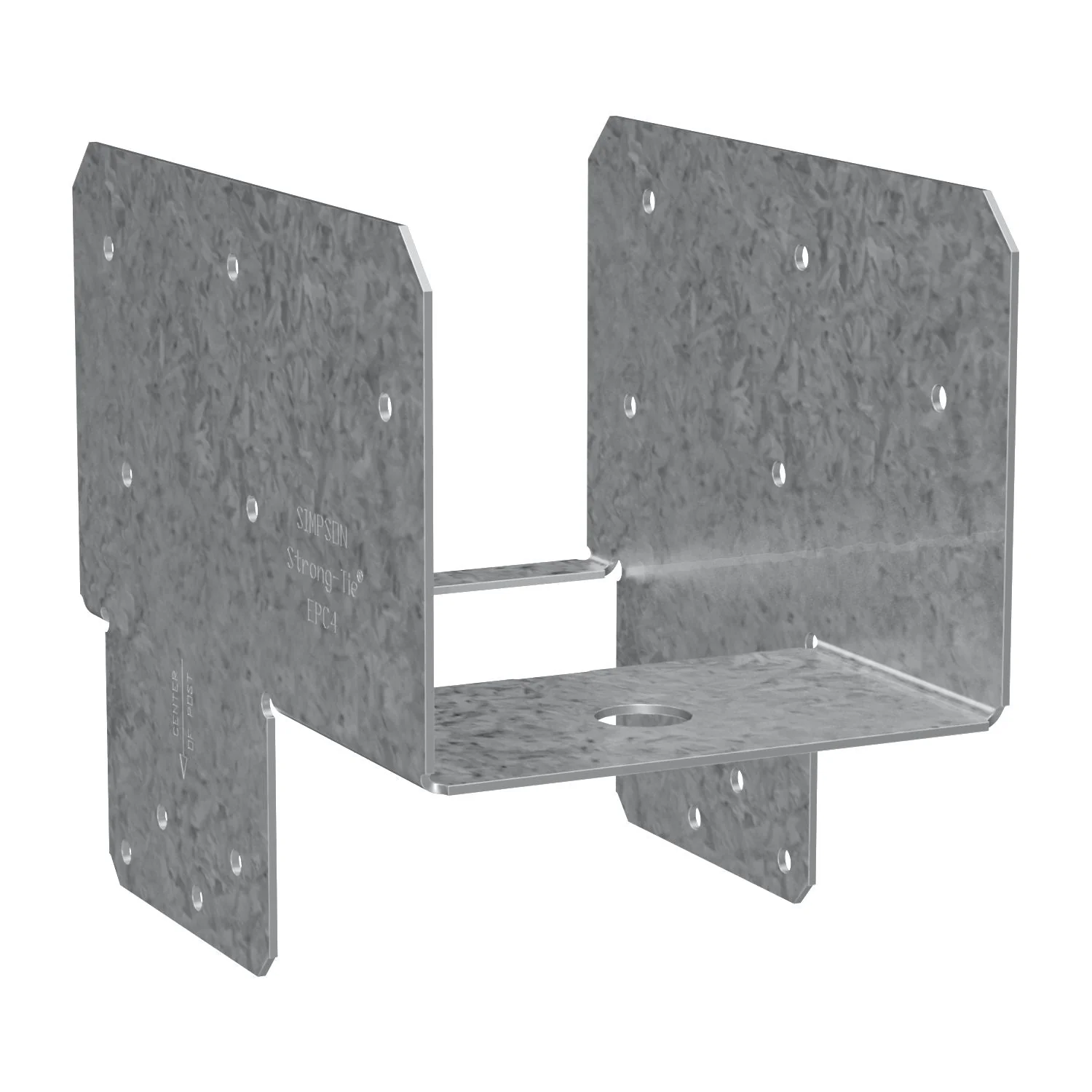 Simpson Strong-Tie EPC4Z EPCZ ZMAX Galvanized End Post Cap for 4x - Image 3