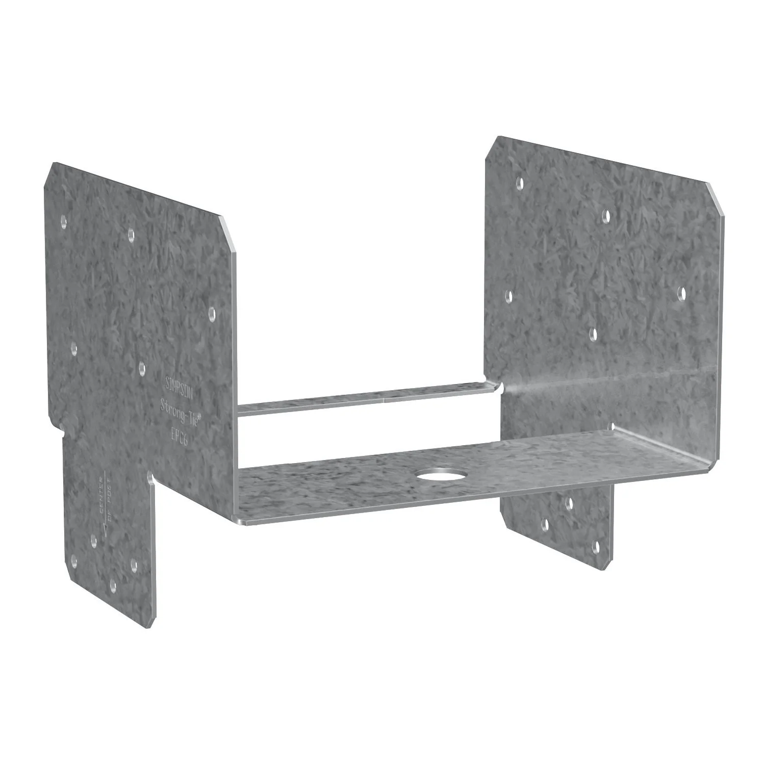 Simpson Strong-Tie EPC6RZ EPCZ ZMAX Galvanized End Post Cap for 6x Rough - Image 3