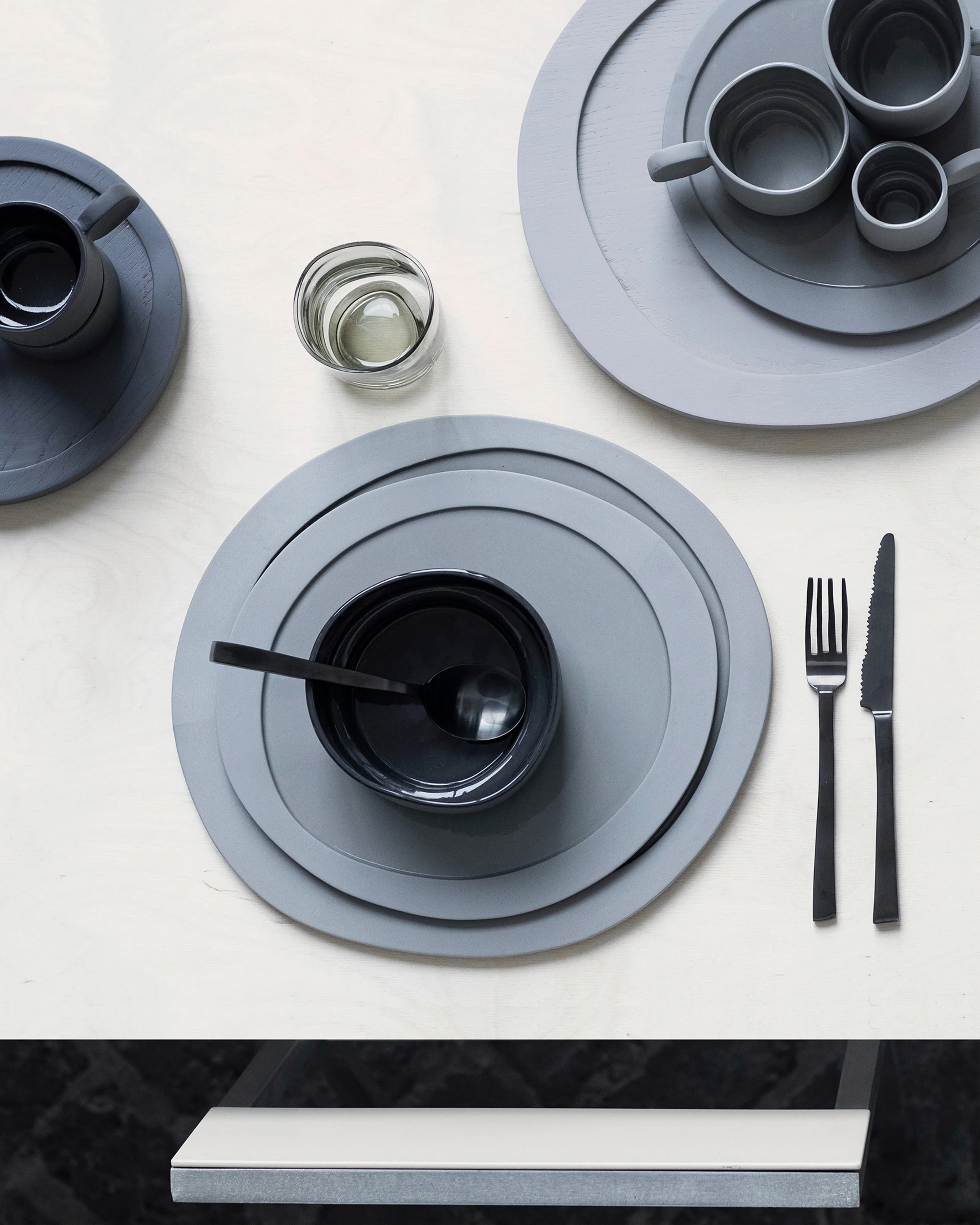 VALERIE OBJECTS | INNER CIRCLE BOWL, GREY BY MARTEEN BAAS | $34.00 - Image 3