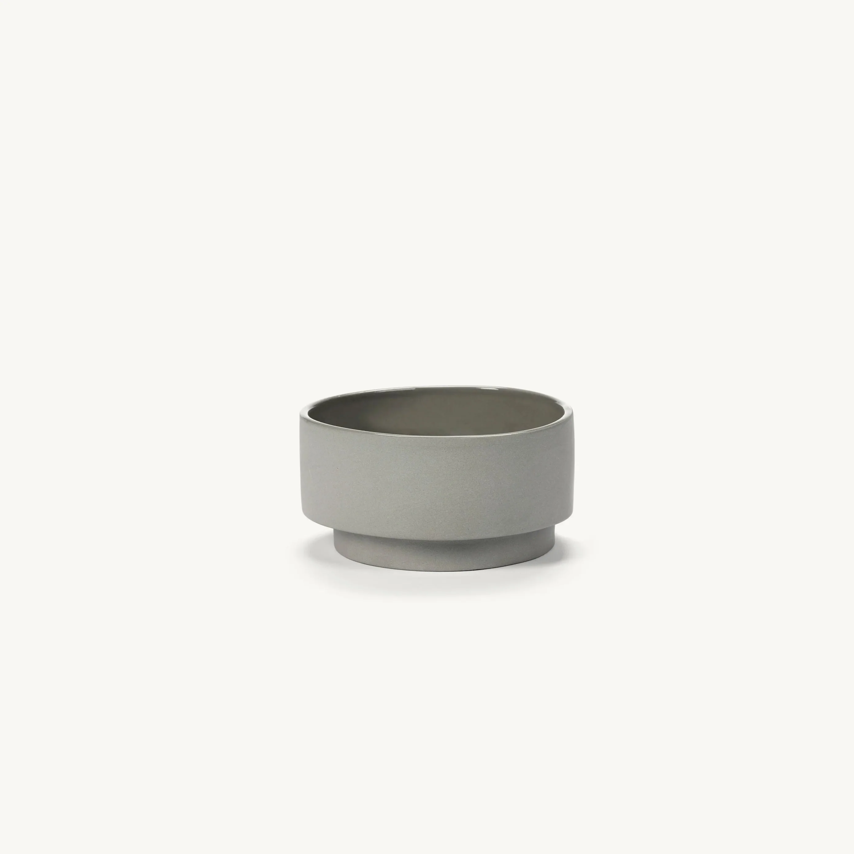 VALERIE OBJECTS | INNER CIRCLE BOWL, LIGHT GREY BY MARTEEN BAAS | .00