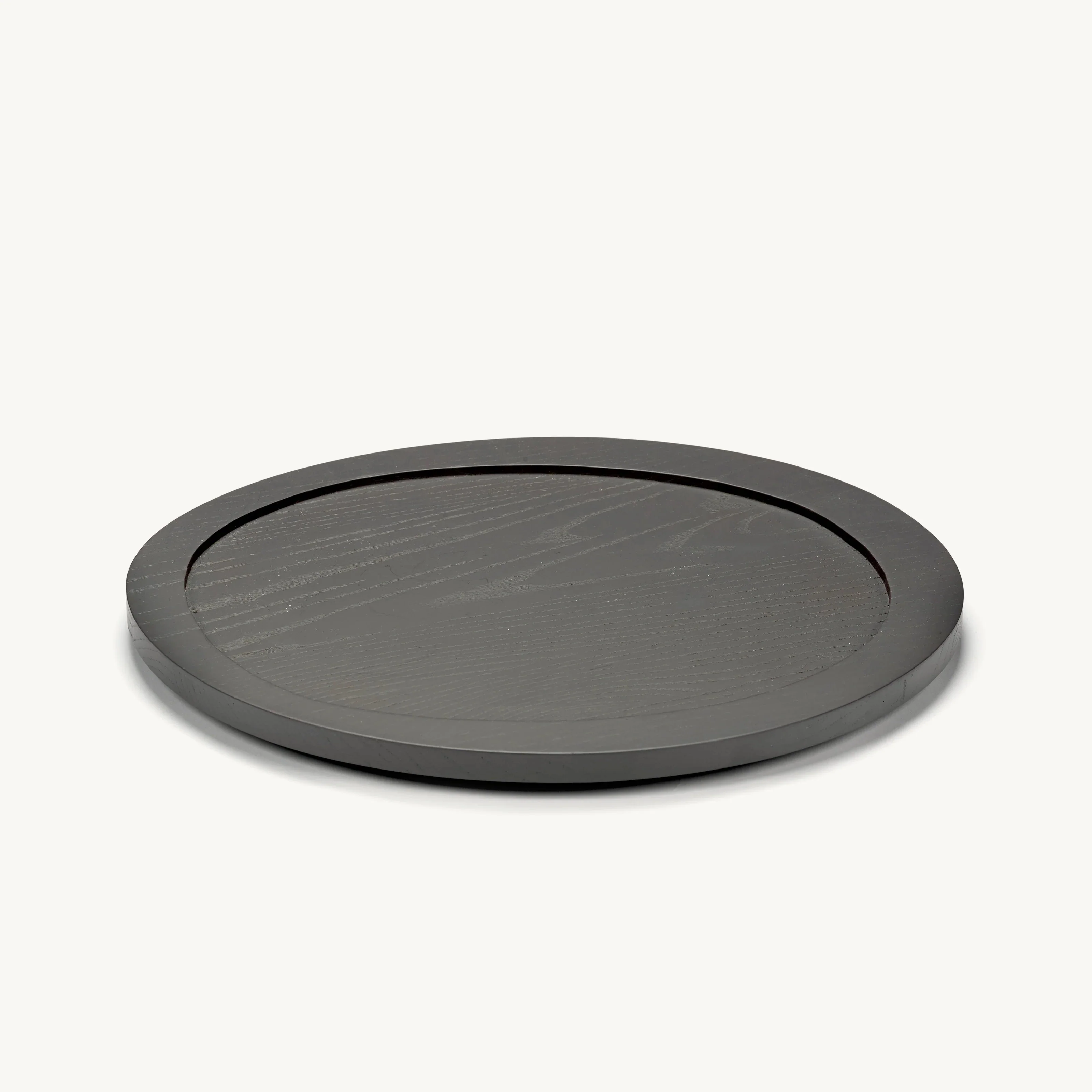VALERIE OBJECTS | INNER CIRCLE TRAY LARGE, GREY BY MARTEEN BAAS | $158.00 - Image 1