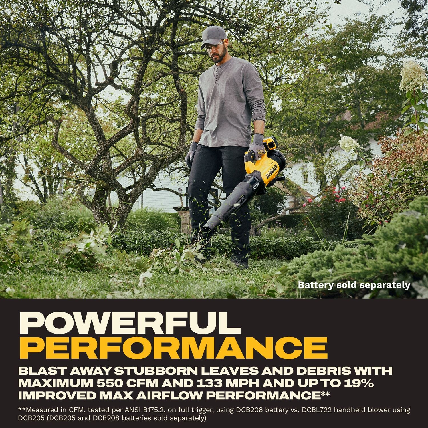 DeWALT DCBL724B 20V MAX XR Brushless Cordless Blower, Tool Only - Image 3