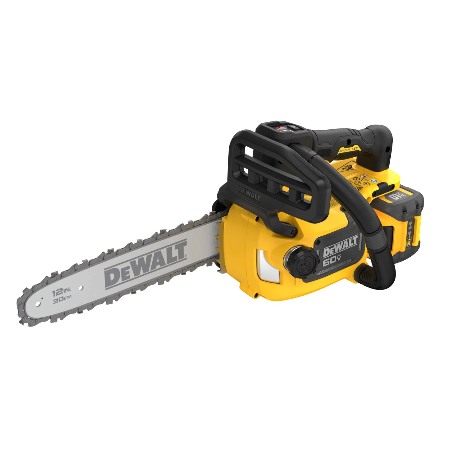 DEWALT DCCS673X1 FlexVOLT 60V MAX Compact 12-in. Top Handle Chainsaw 9.0Ah Kit - Image 3