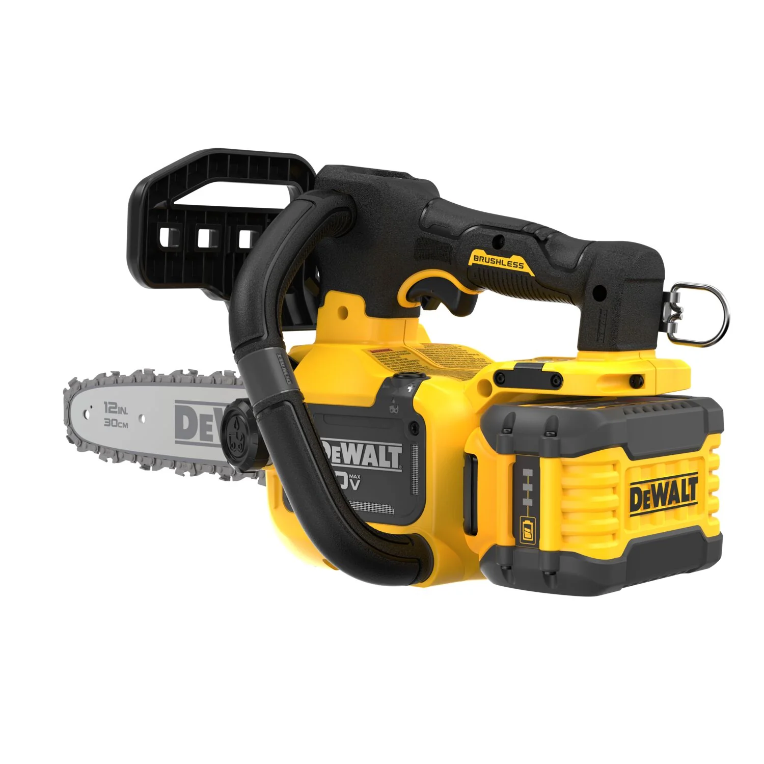 DEWALT DCCS673X1 FlexVOLT 60V MAX Compact 12-in. Top Handle Chainsaw 9.0Ah Kit - Image 2