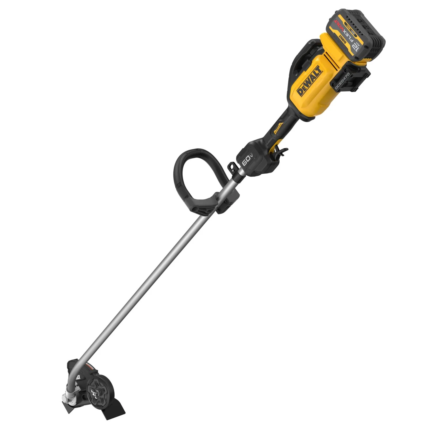 DeWALT DCED470Y2 FlexVOLT 60V MAX 7-1/2-in. Brushless Cordless Curved Shaft Edger 12Ah Kit - Image 2