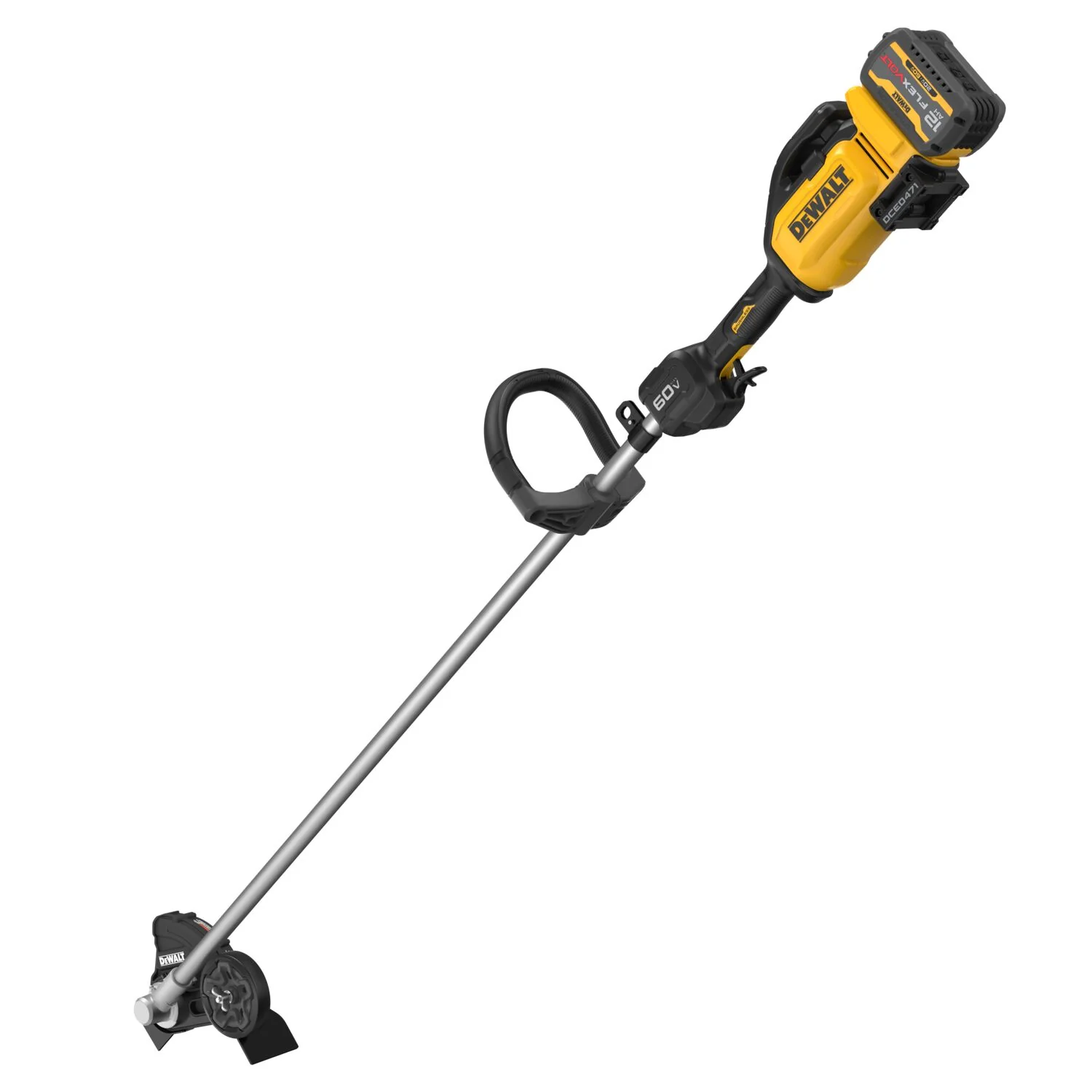 DeWALT DCED471Y2 FlexVOLT 60V MAX 7-1/2-in. Brushless Cordless Straight Shaft Edger 12Ah Kit - Image 2