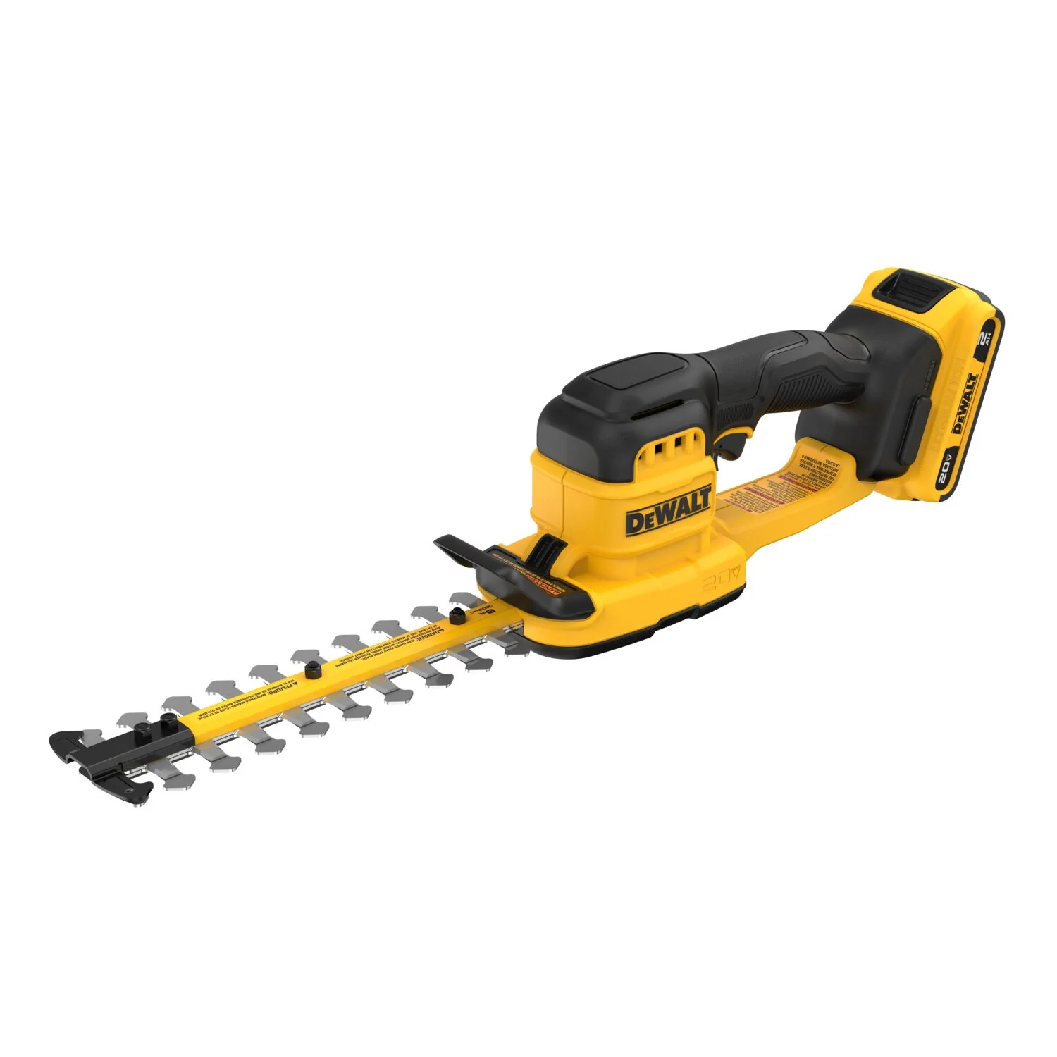 DeWALT DCHT823D1 20V MAX 8-in. Cordless Compact Hedge Trimmer 2.0Ah Kit - Image 2