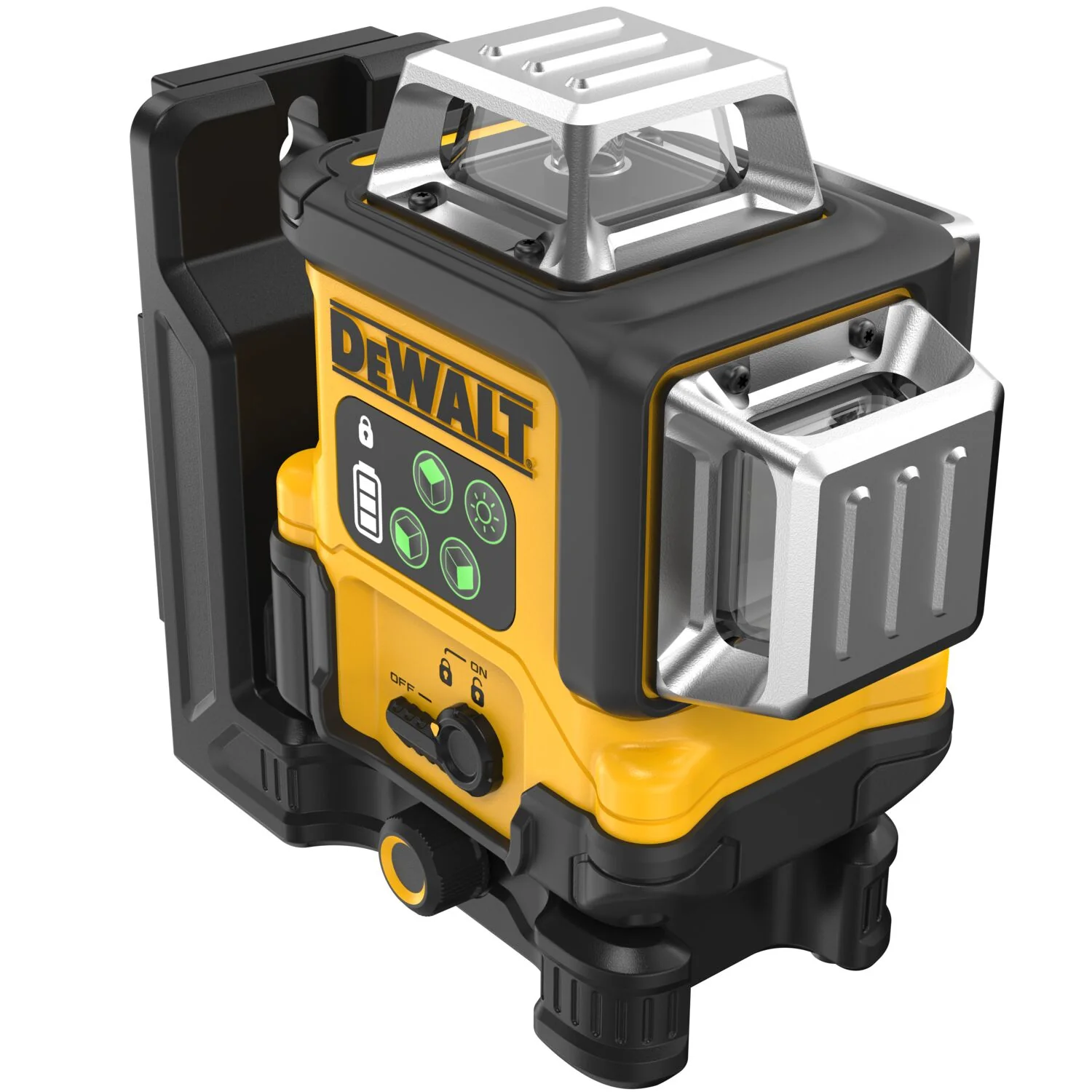 DeWALT DCLE14361GB USB-C Rechargeable 3×360° Green Line Laser Level