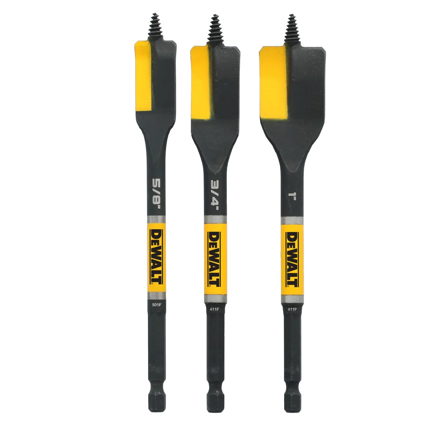 DeWALT DWAWDNS3PC ELITE SERIES Nail Cutting Spade 3-Piece Bit Set - Image 2