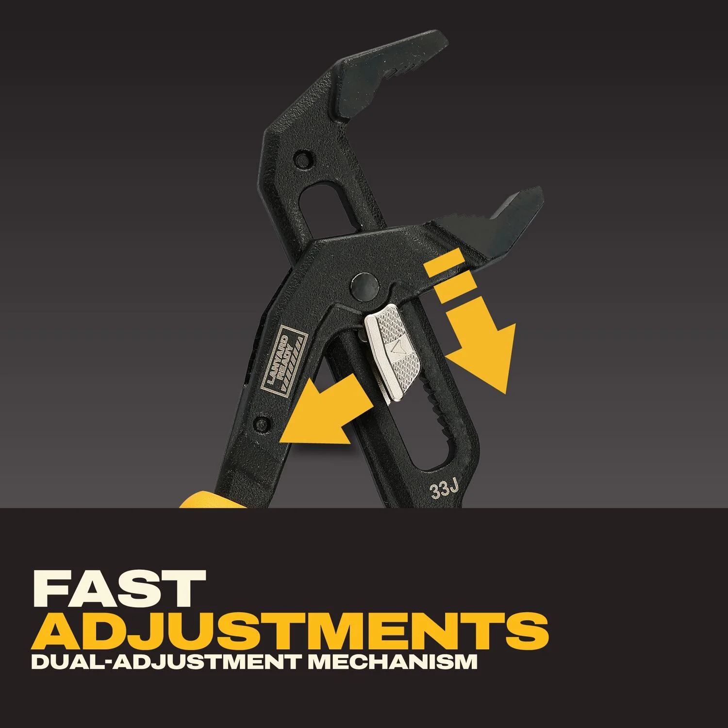 DeWALT DWHT82820 8-in. Slidelock V-Jaw Pliers - Image 3