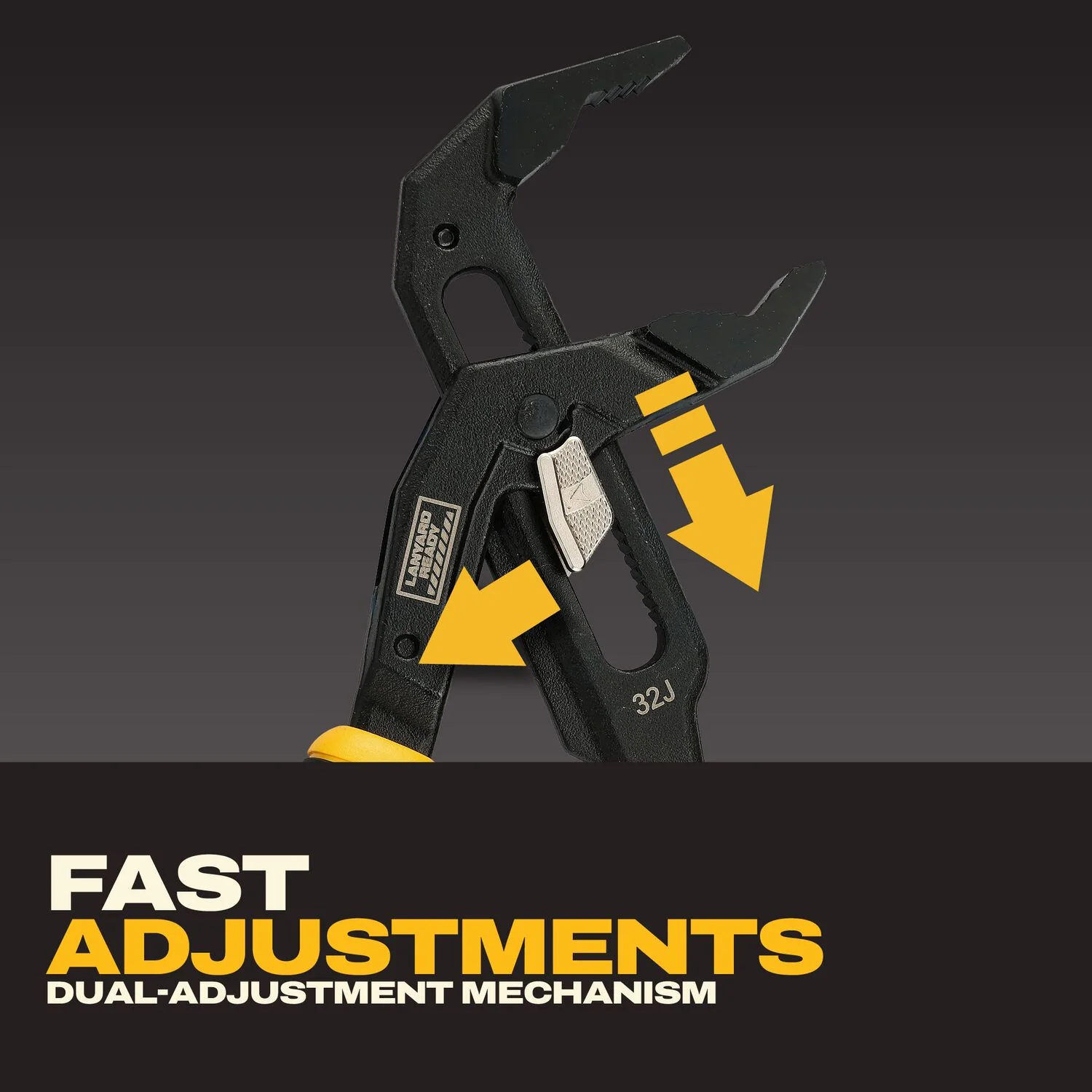 DeWALT DWHT82821 10-in. Slidelock V-Jaw Pliers - Image 3