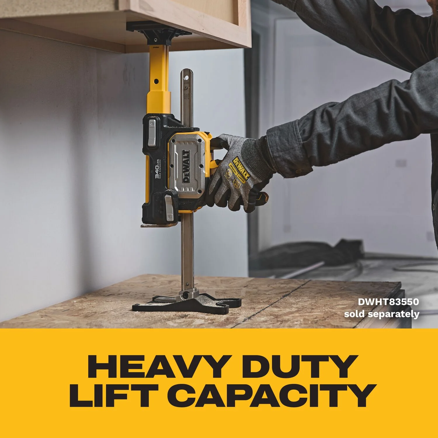 DeWALT DWHT83554 ToughSeries Construction Jack Extension - Image 3
